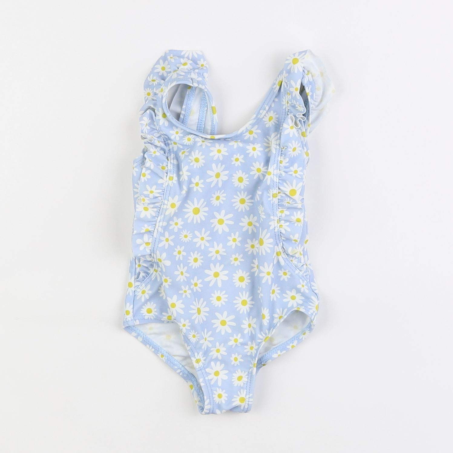 Vertbaudet - maillot de bain bleu - 6 mois