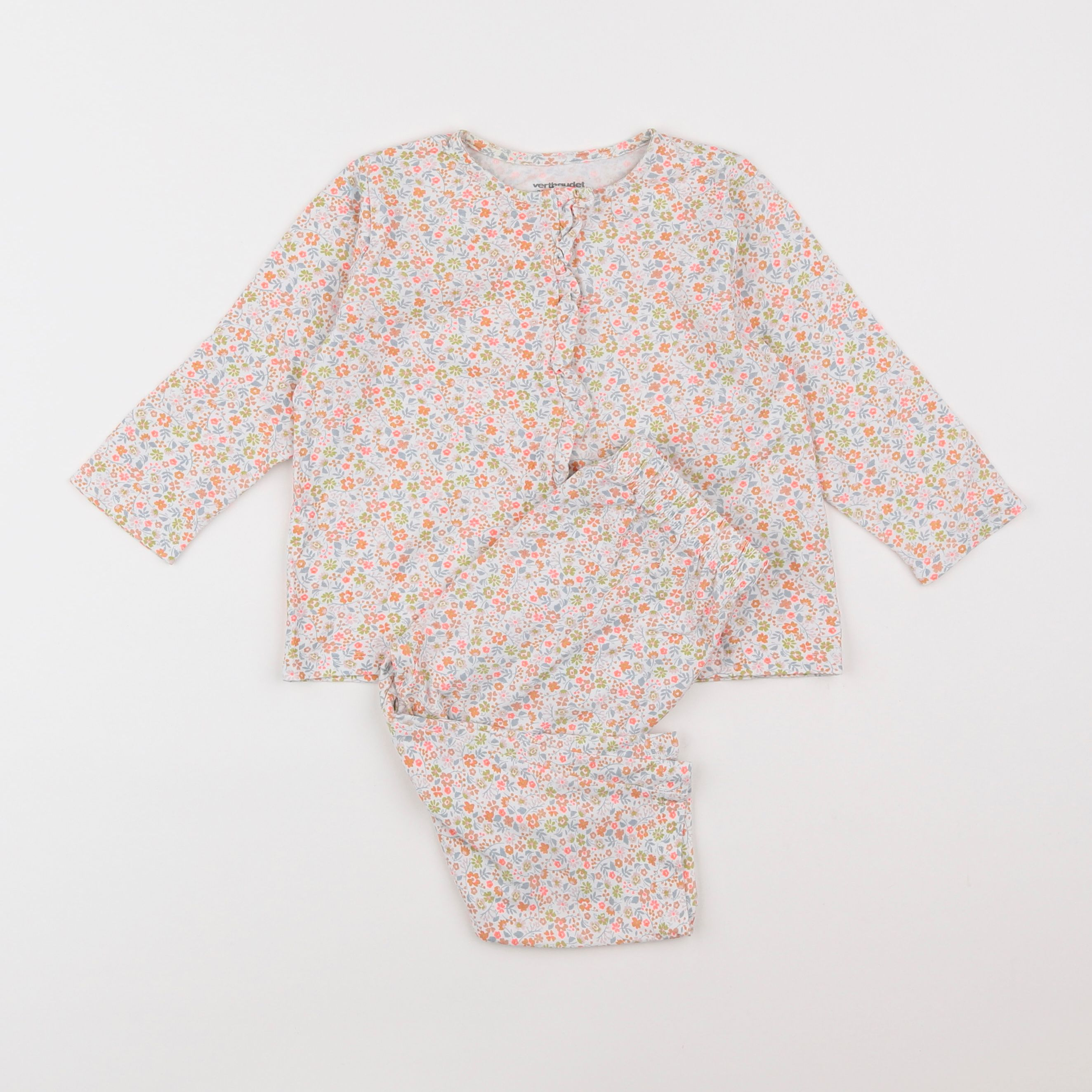 Vertbaudet - ensemble multicolore - 2 ans