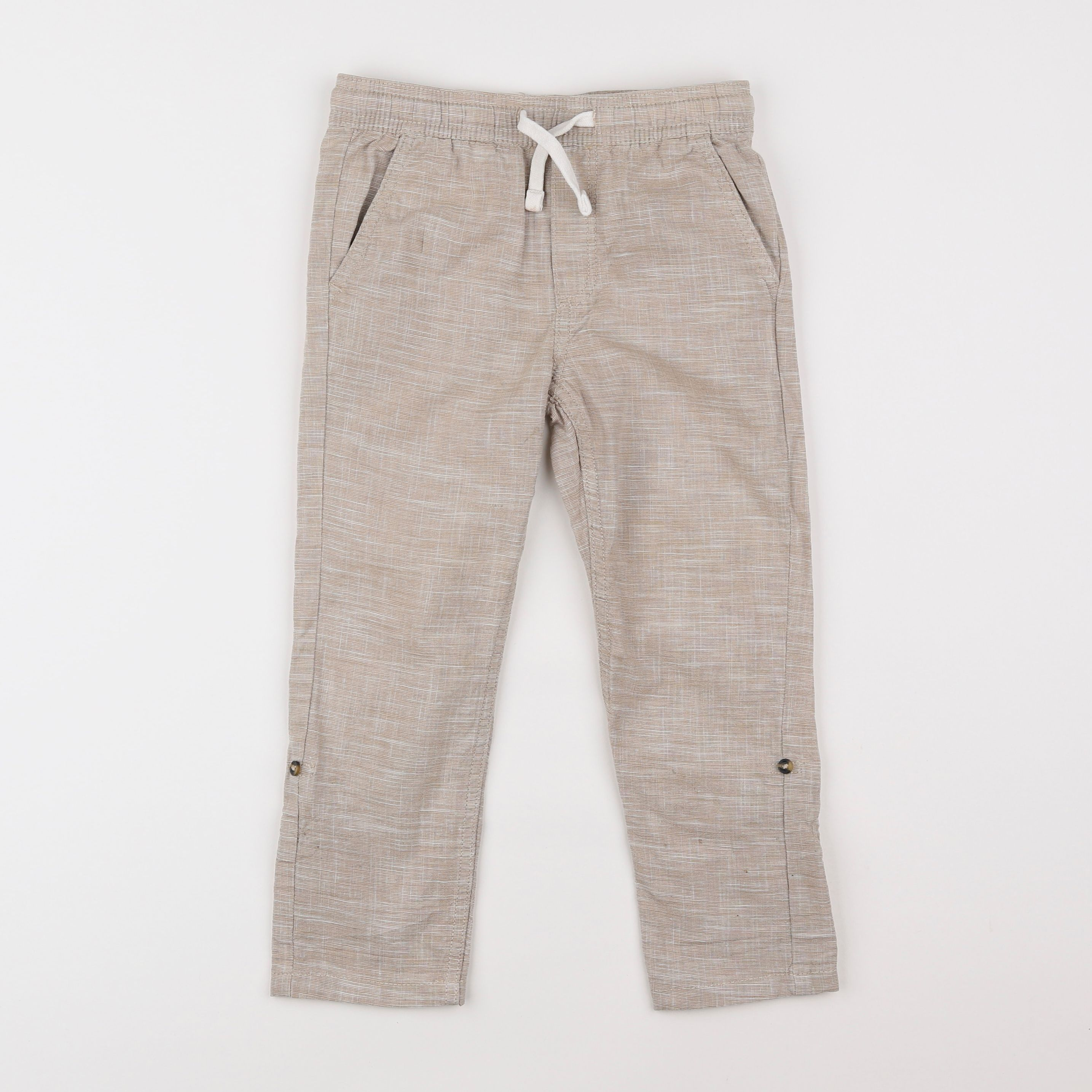 Vertbaudet - pantalon beige - 5 ans