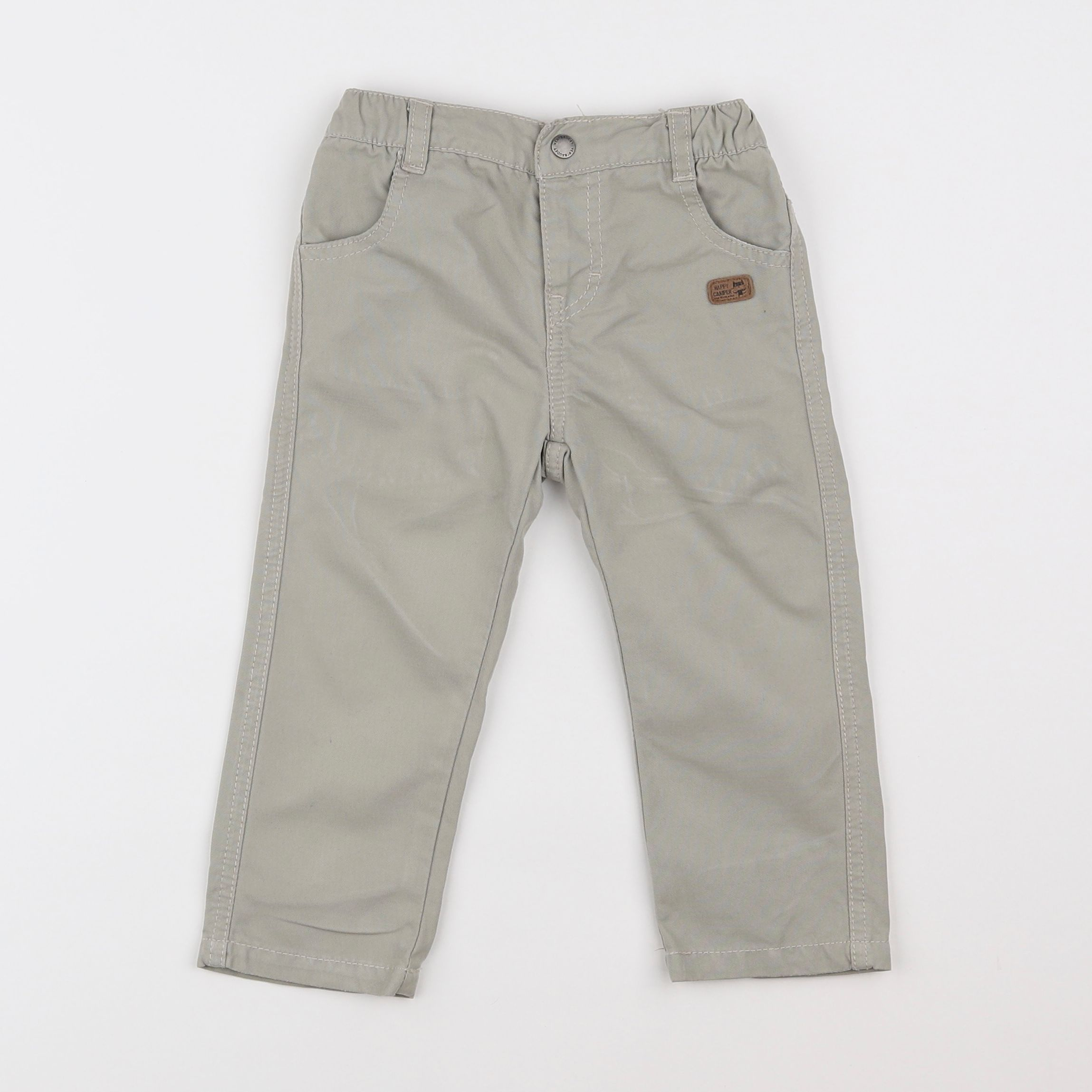 Vertbaudet - pantalon beige - 2 ans