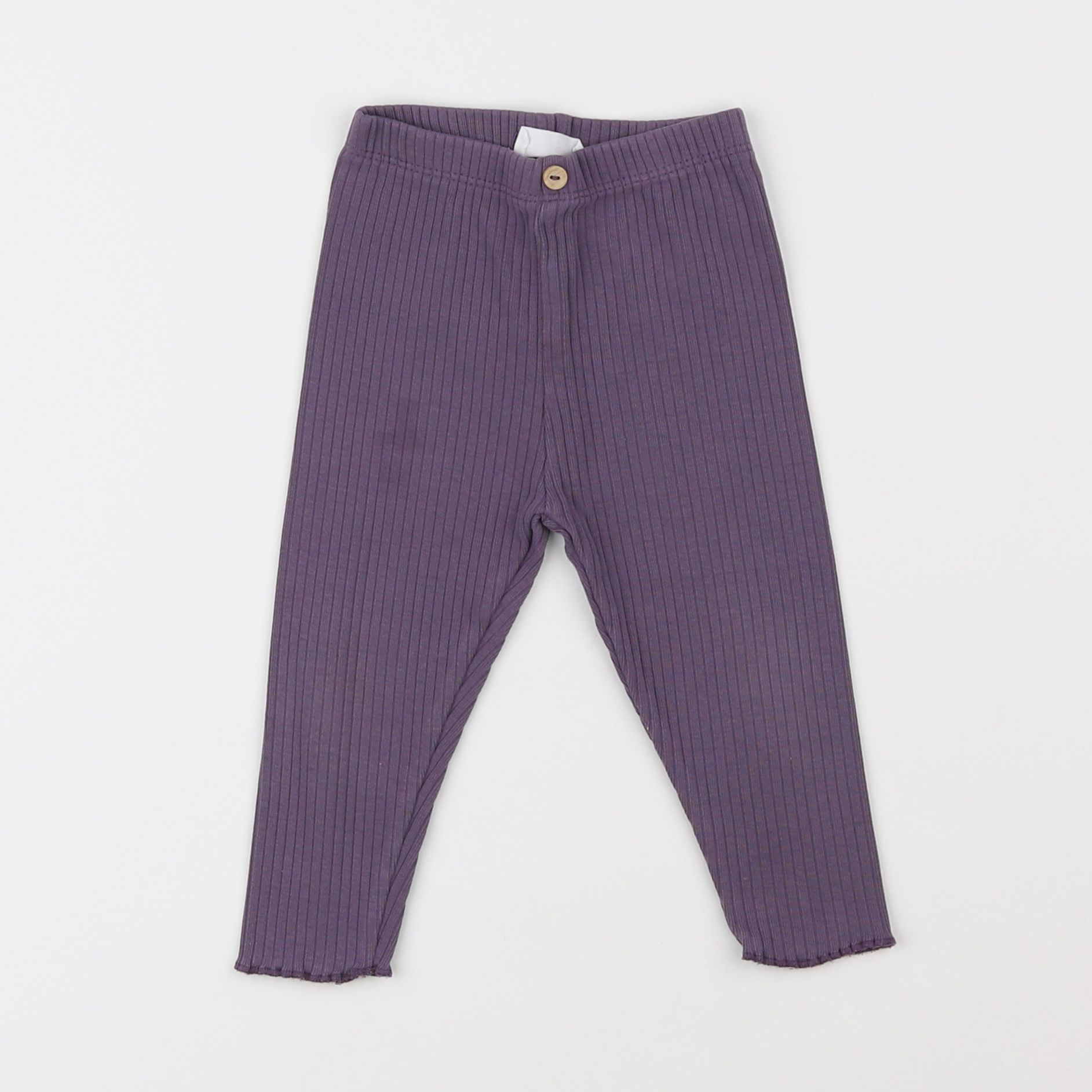 Mango - legging violet - 9/12 mois