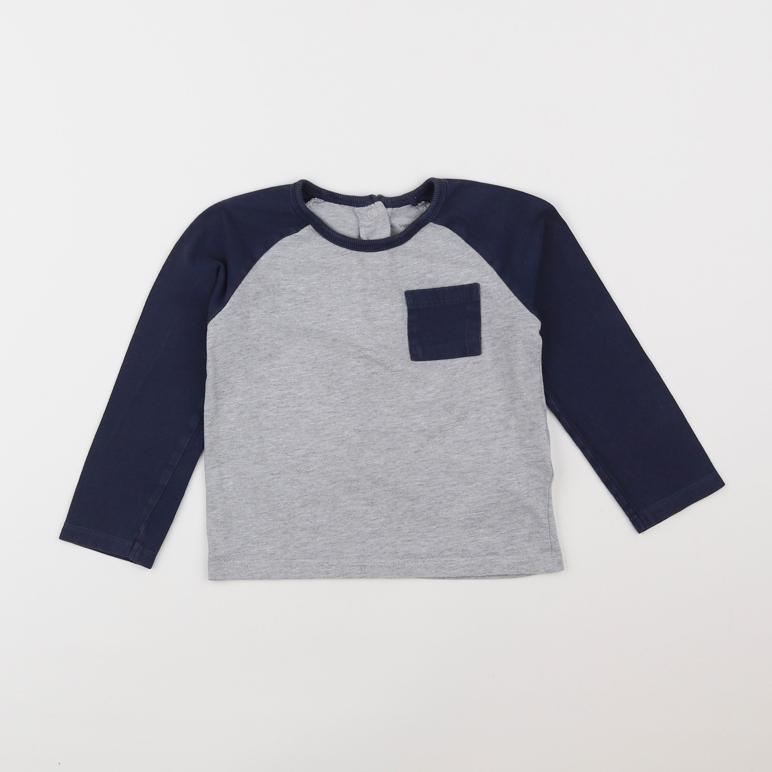 Vertbaudet - tee-shirt gris - 3 ans