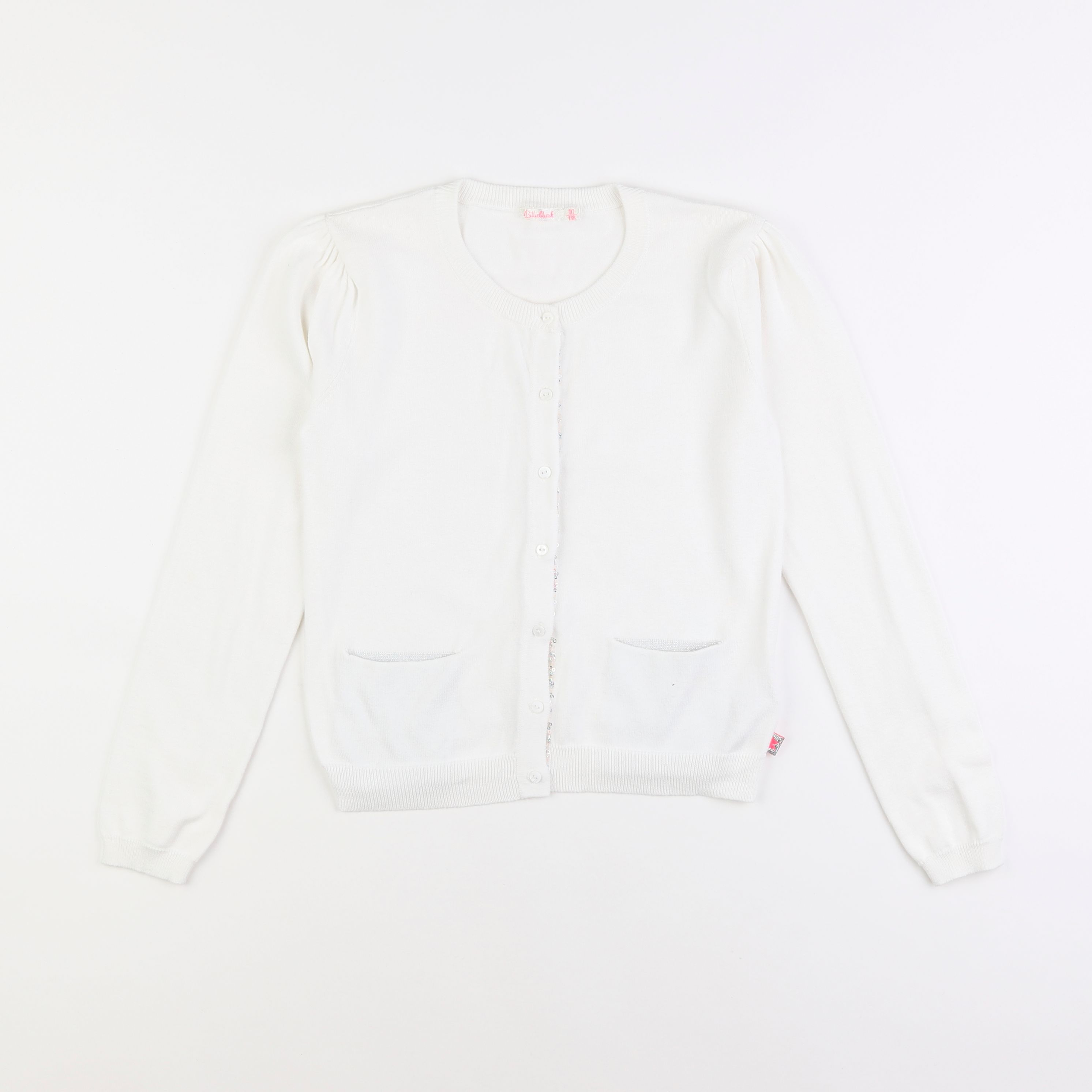 Billie Blush - gilet blanc - 10 ans