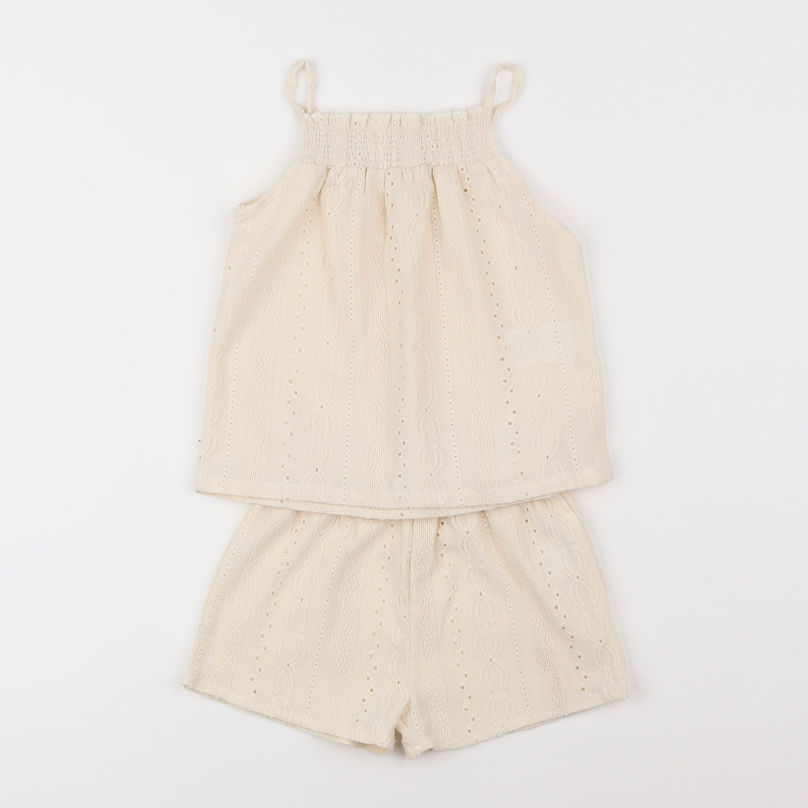 Vertbaudet - ensemble beige - 3 ans