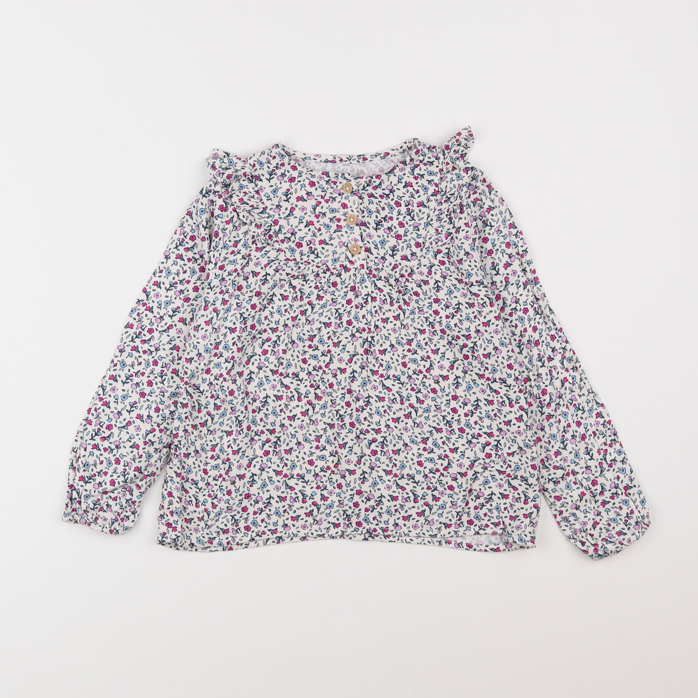 Vertbaudet - blouse blanc - 6 ans