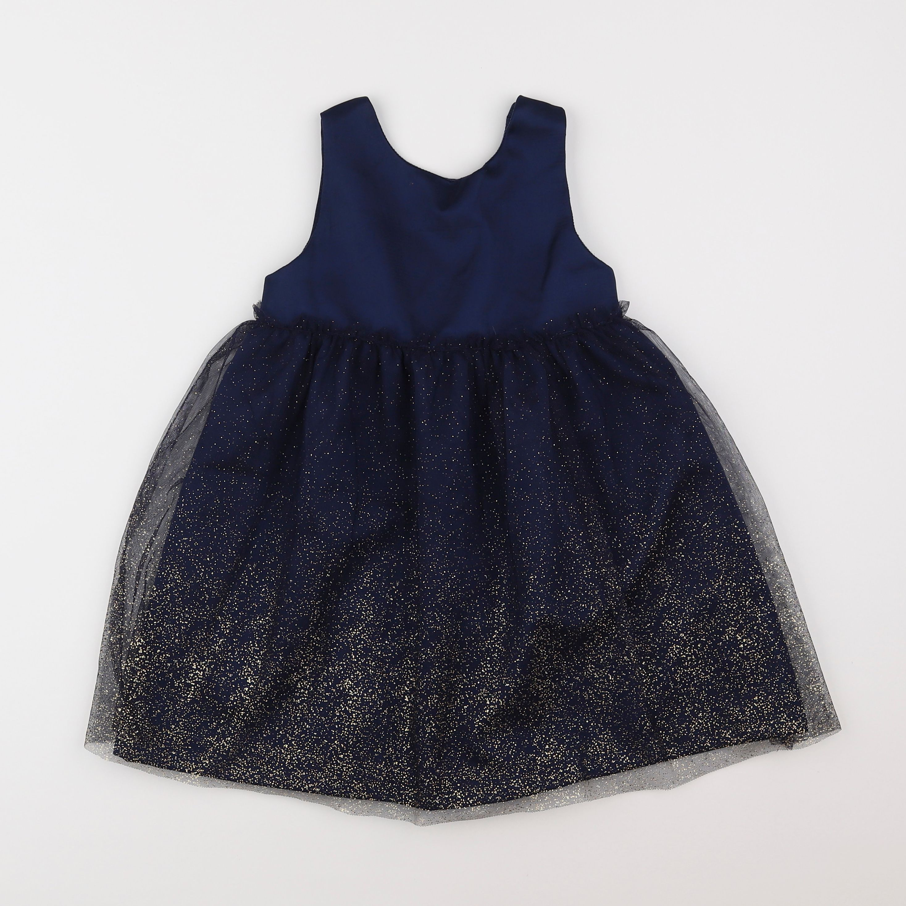 Vertbaudet - robe bleu - 6 ans