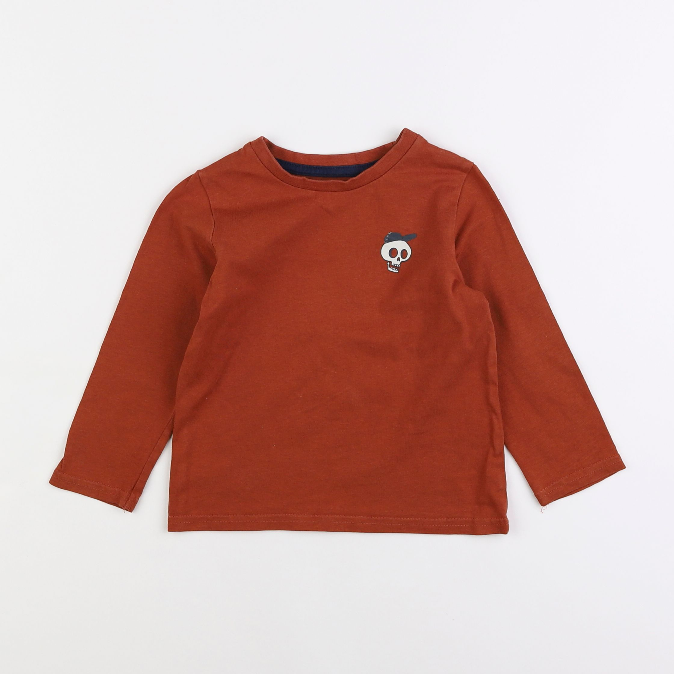 Vertbaudet - tee-shirt marron - 3 ans