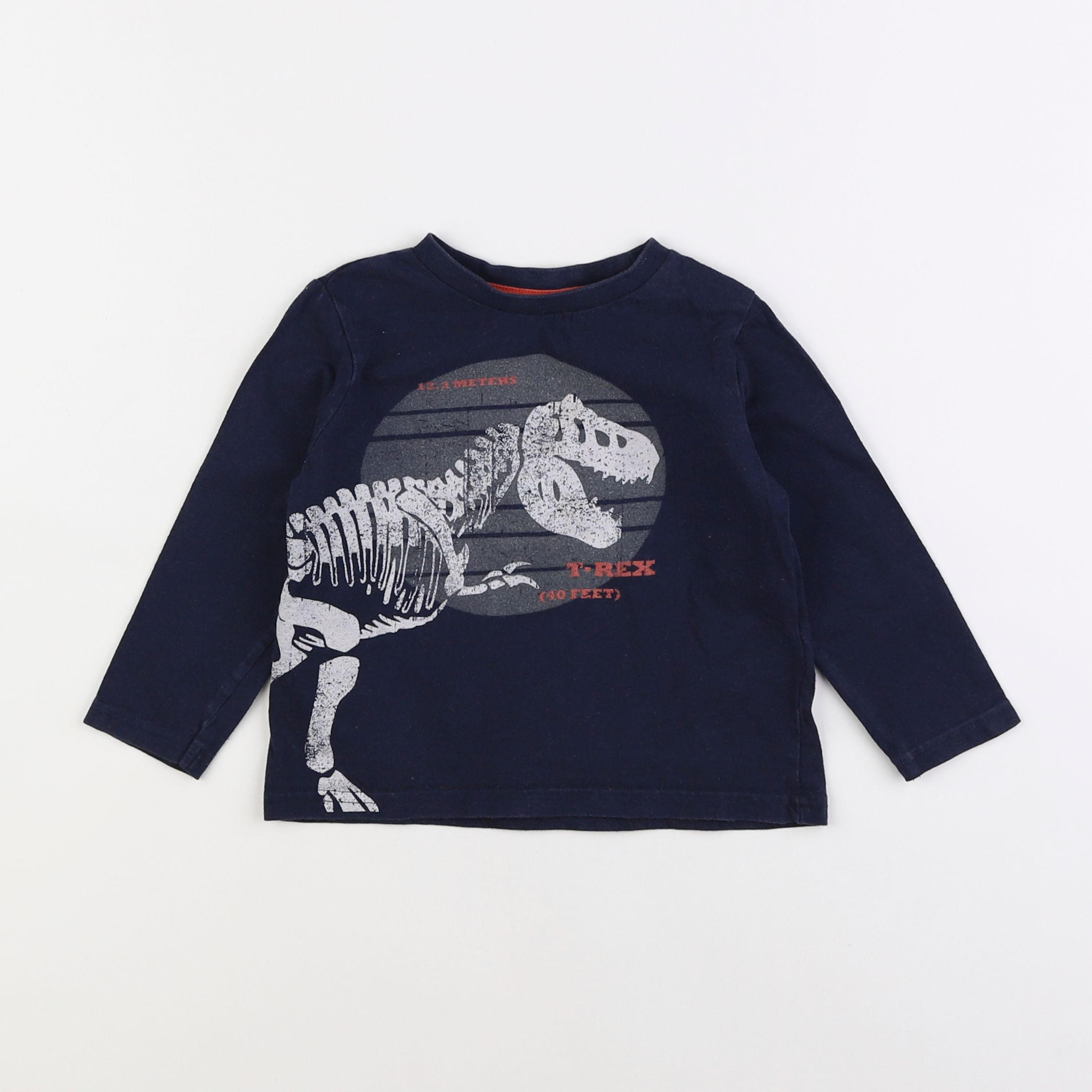 Vertbaudet - tee-shirt bleu - 3 ans