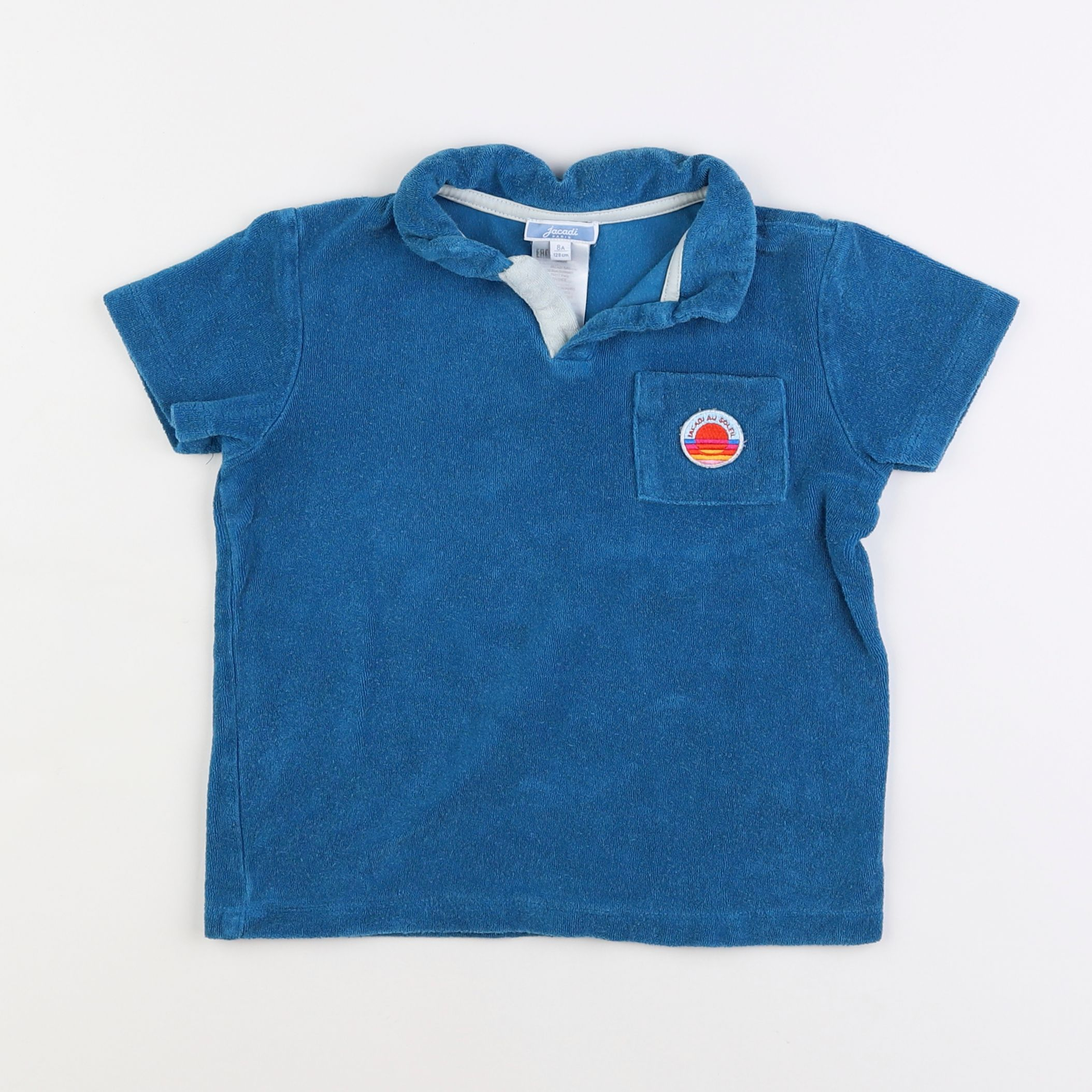 Jacadi - tee-shirt bleu - 8 ans