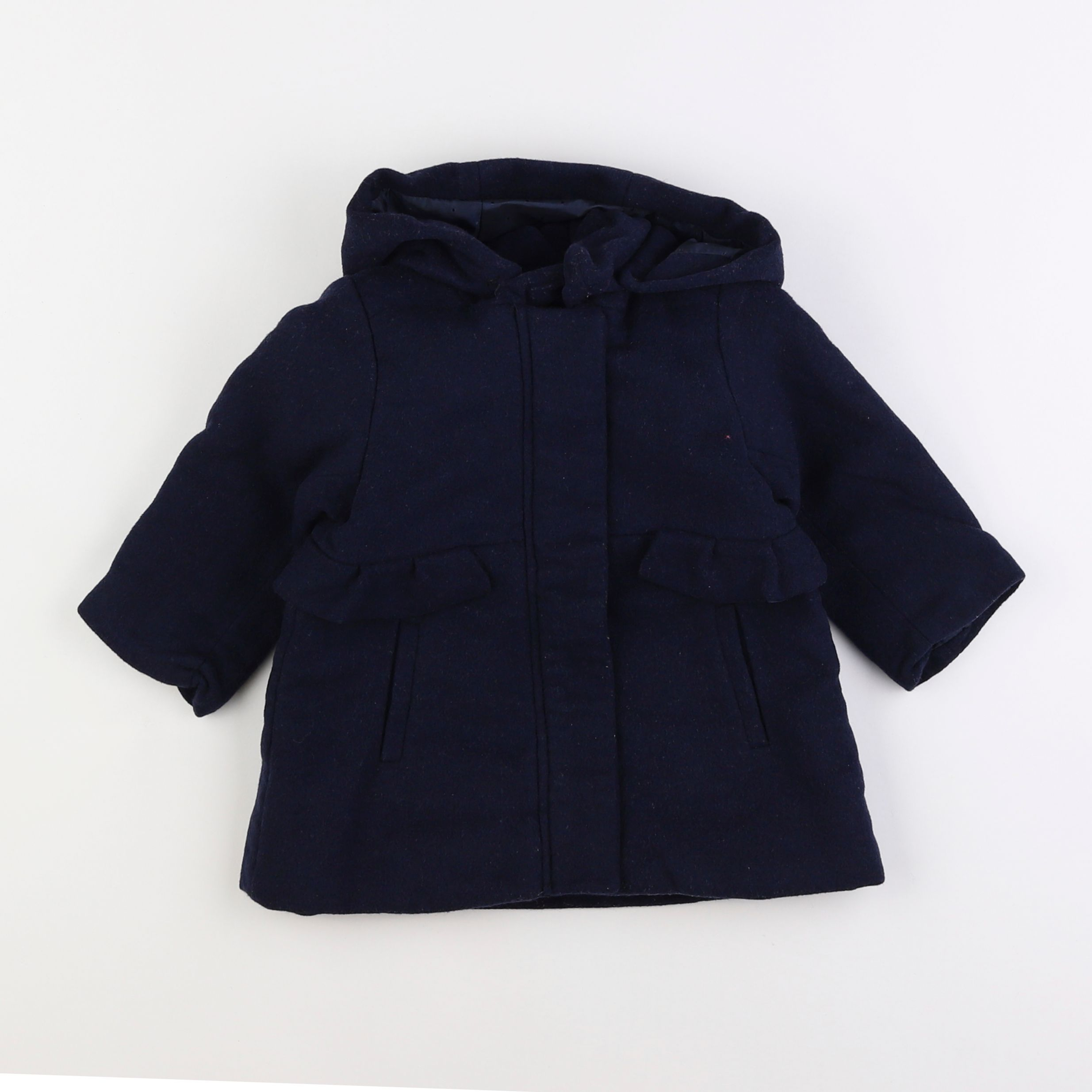 Jacadi - manteau bleu - 18 mois