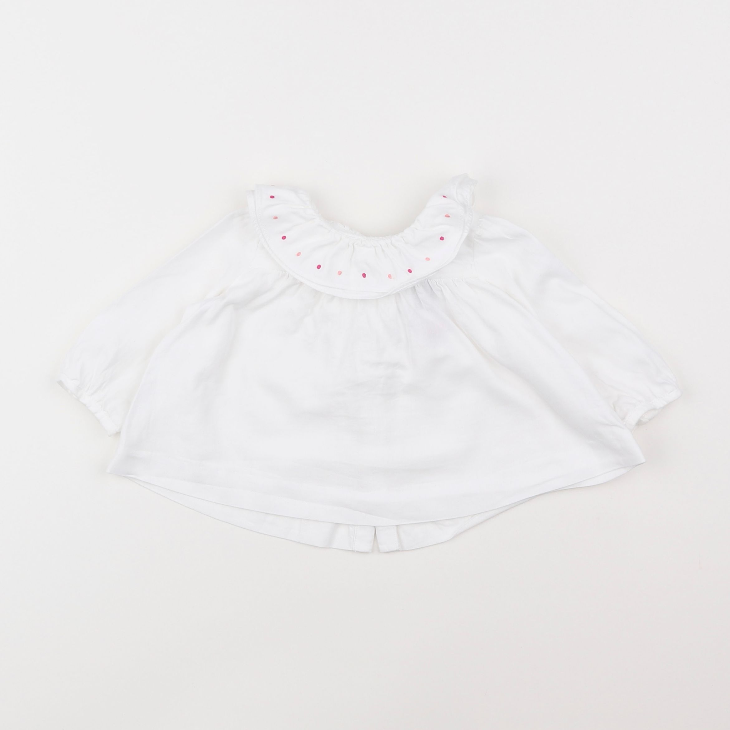 Jacadi - blouse blanc - 6 mois