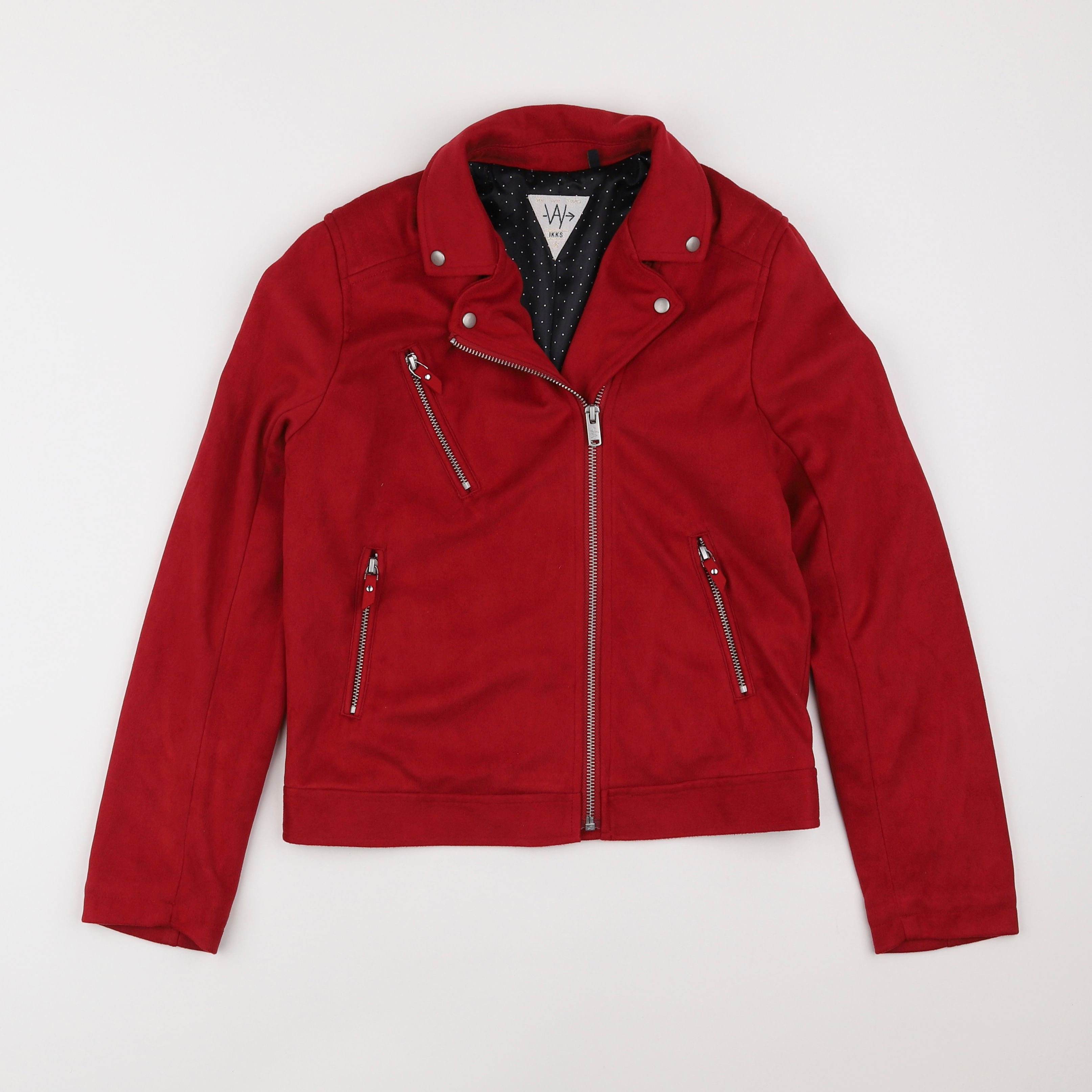 IKKS - veste rouge - 12 ans