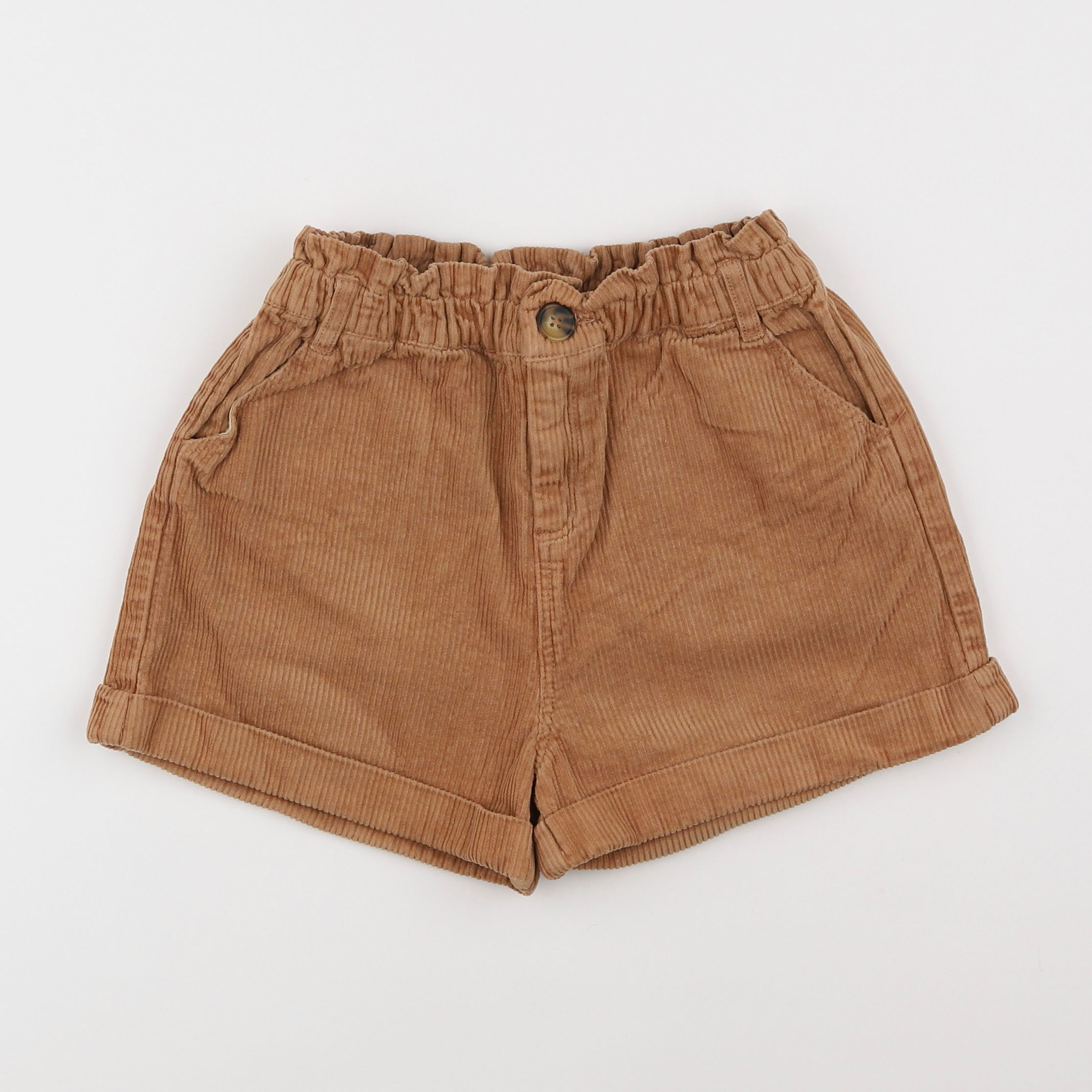 Vertbaudet - short marron - 9 ans