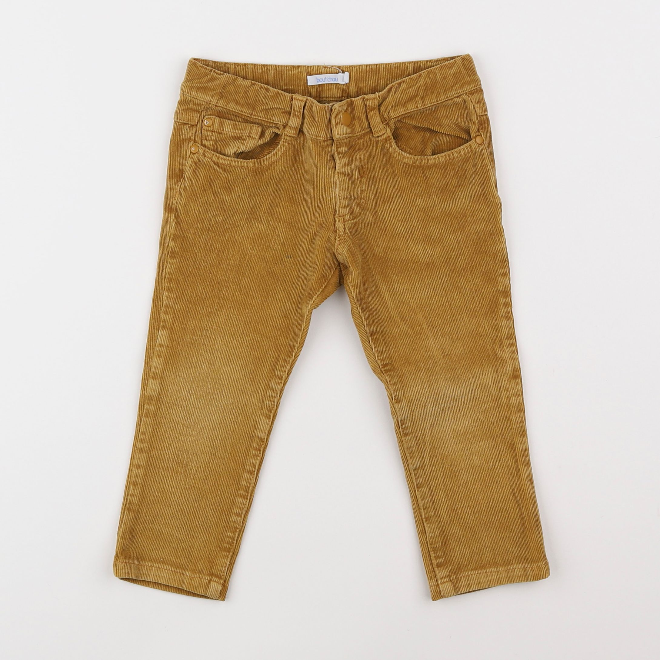 Boutchou - pantalon jaune - 2 ans