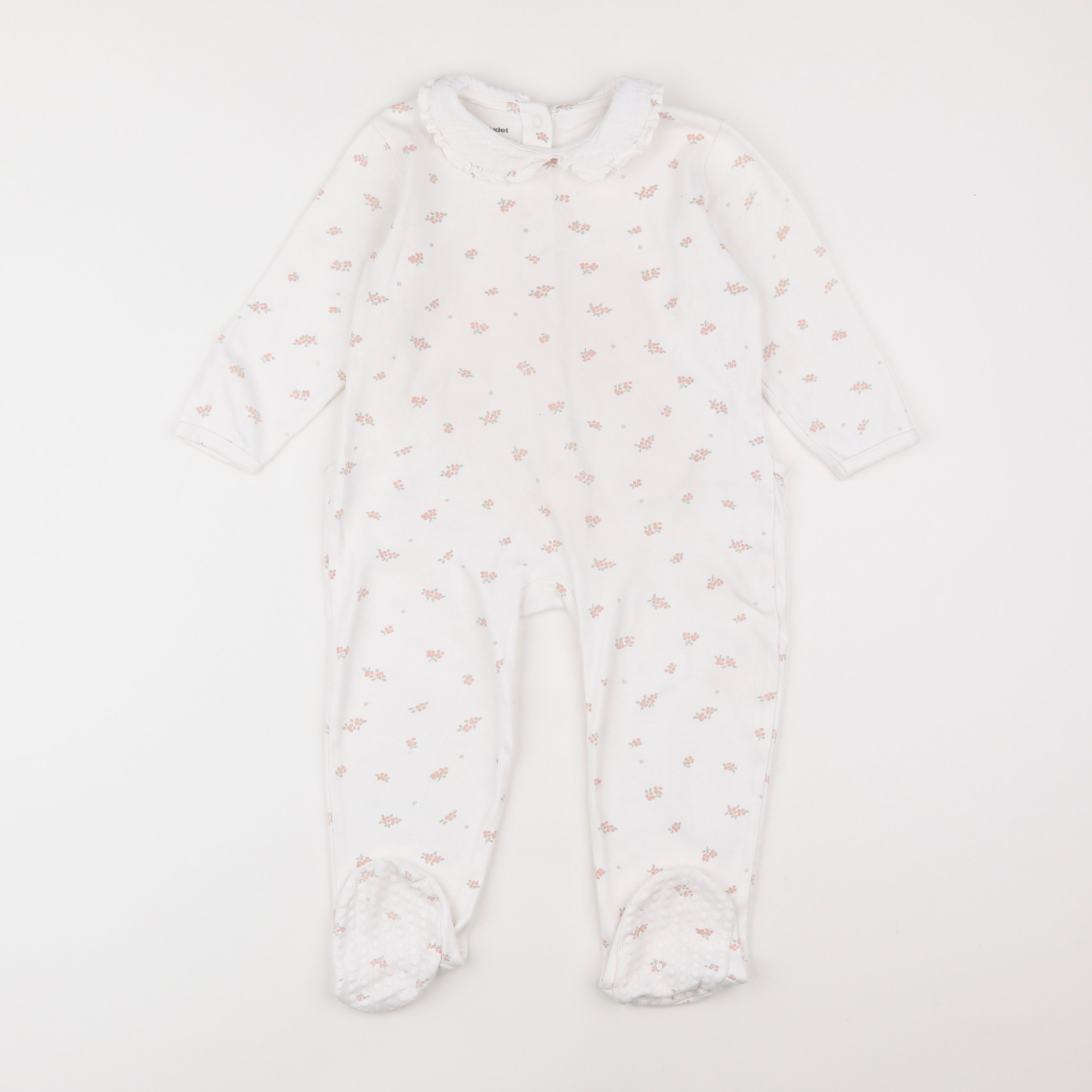 Vertbaudet - pyjama coton blanc - 2 ans