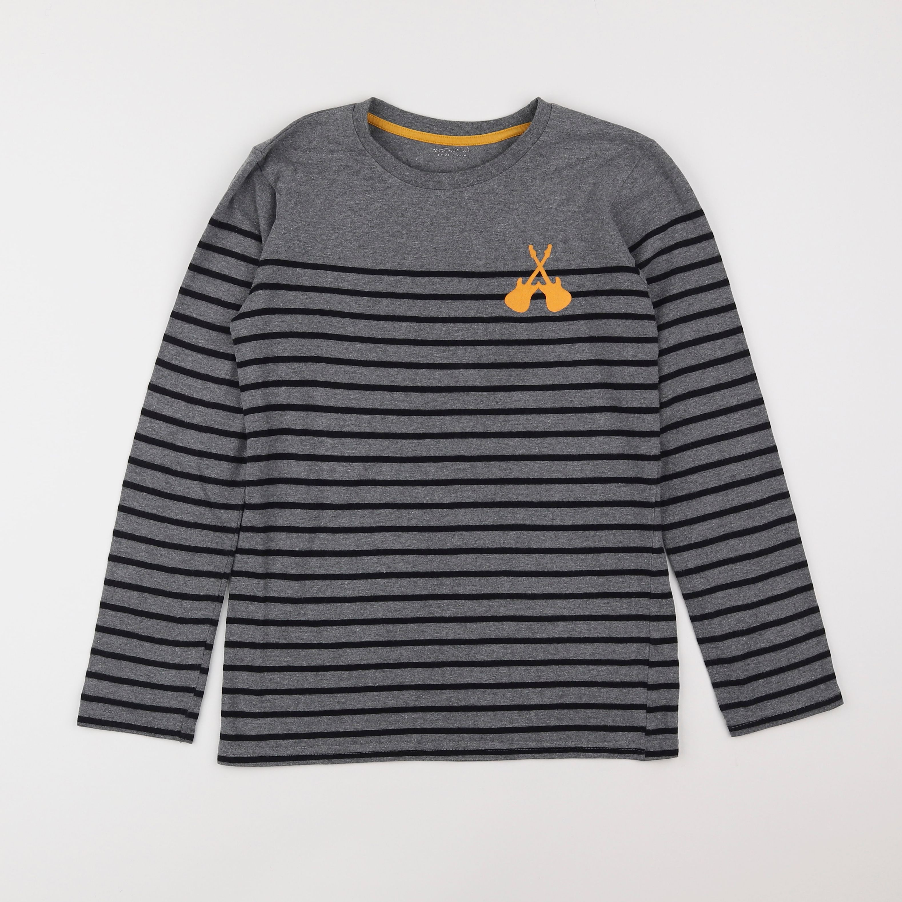 Vertbaudet - tee-shirt gris - 12 ans