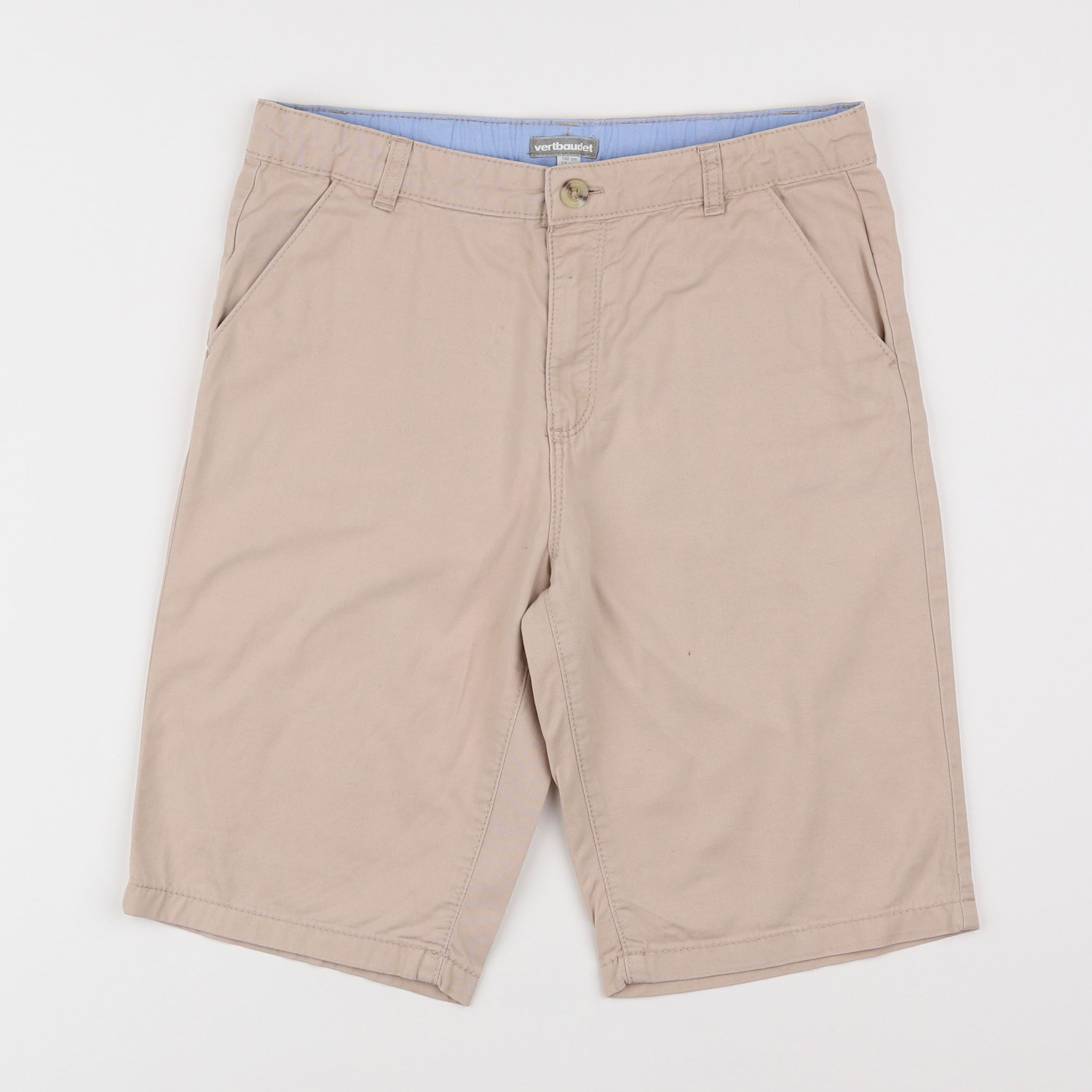 Vertbaudet - short beige - 12 ans