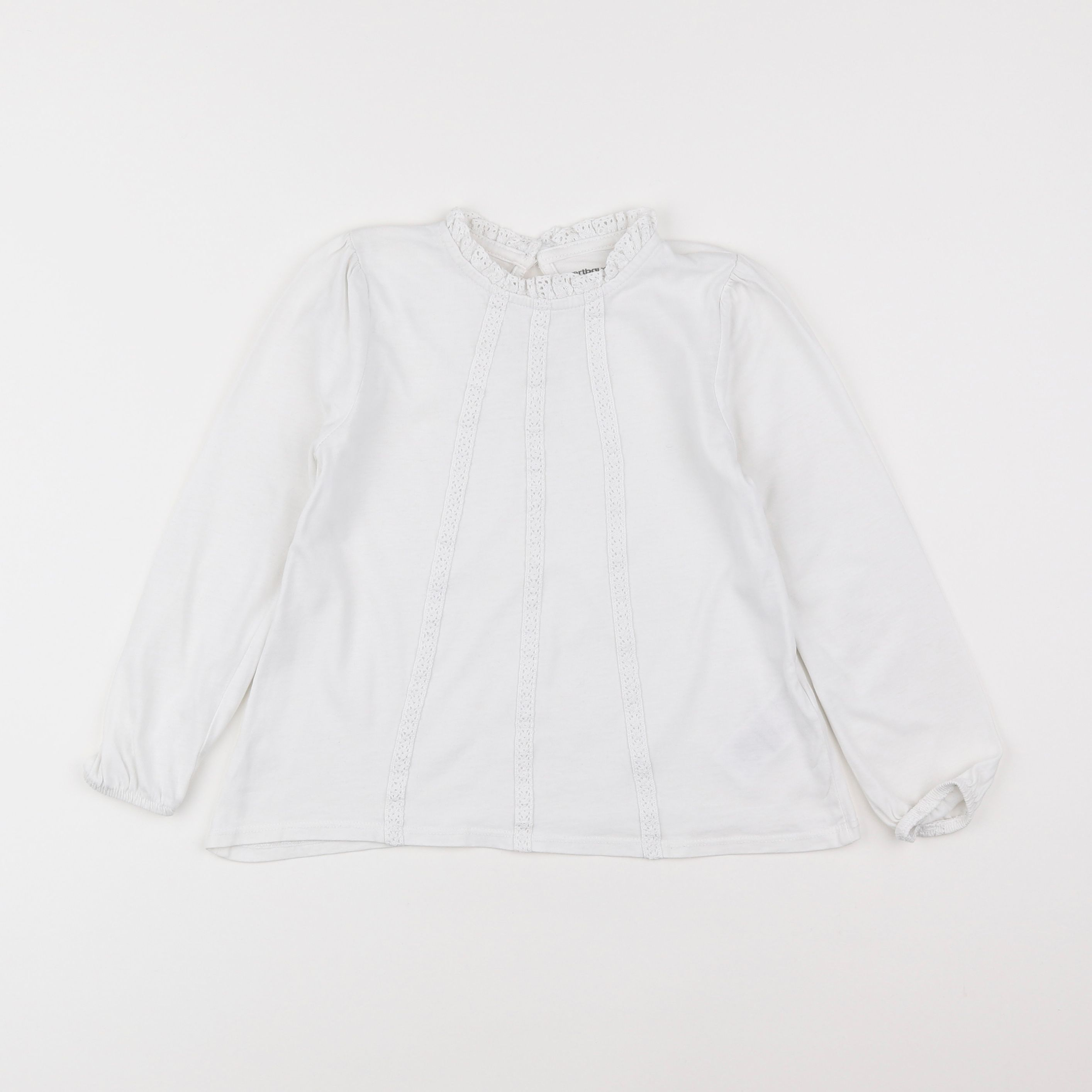 Vertbaudet - tee-shirt blanc - 5 ans