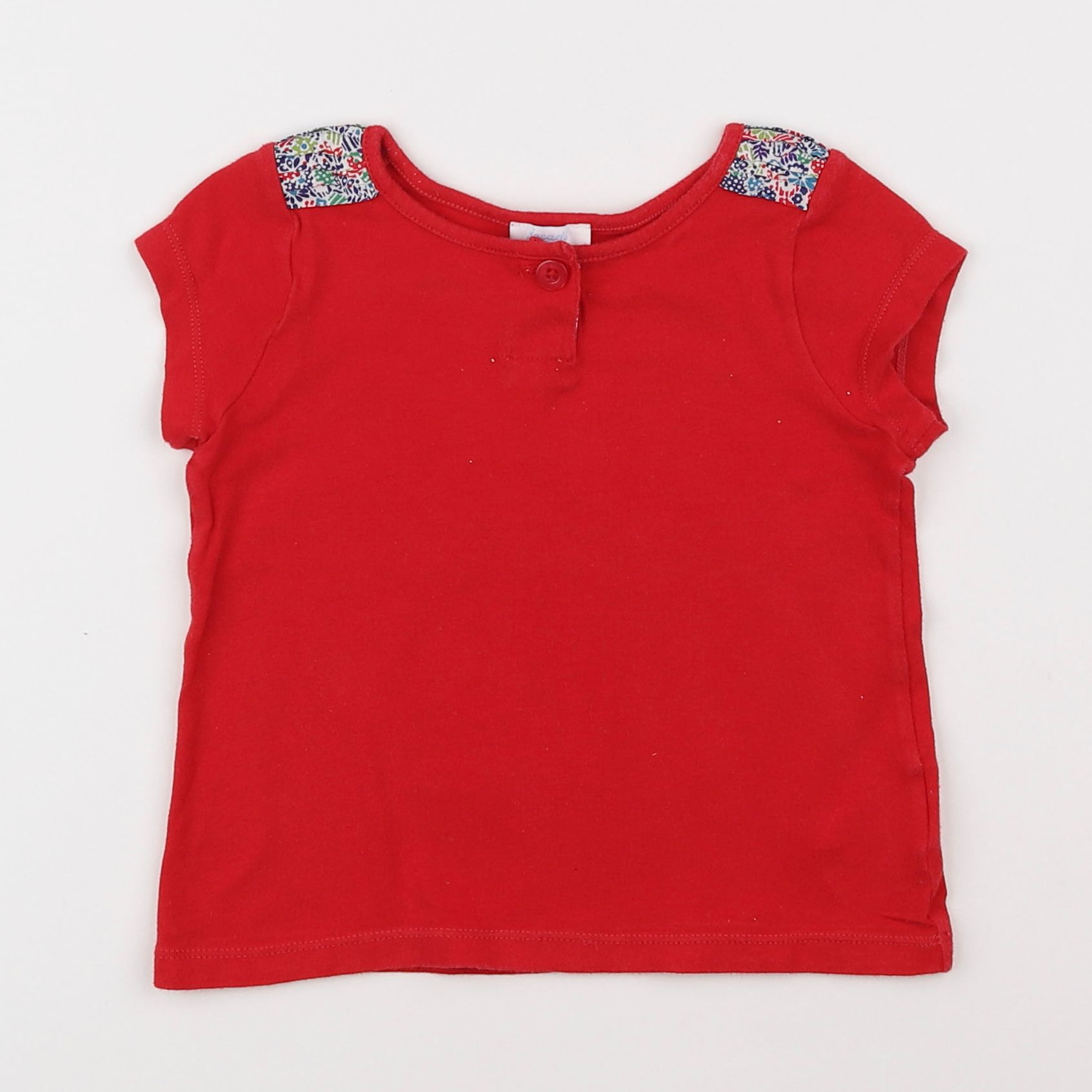 Jacadi - tee-shirt rouge - 2 ans