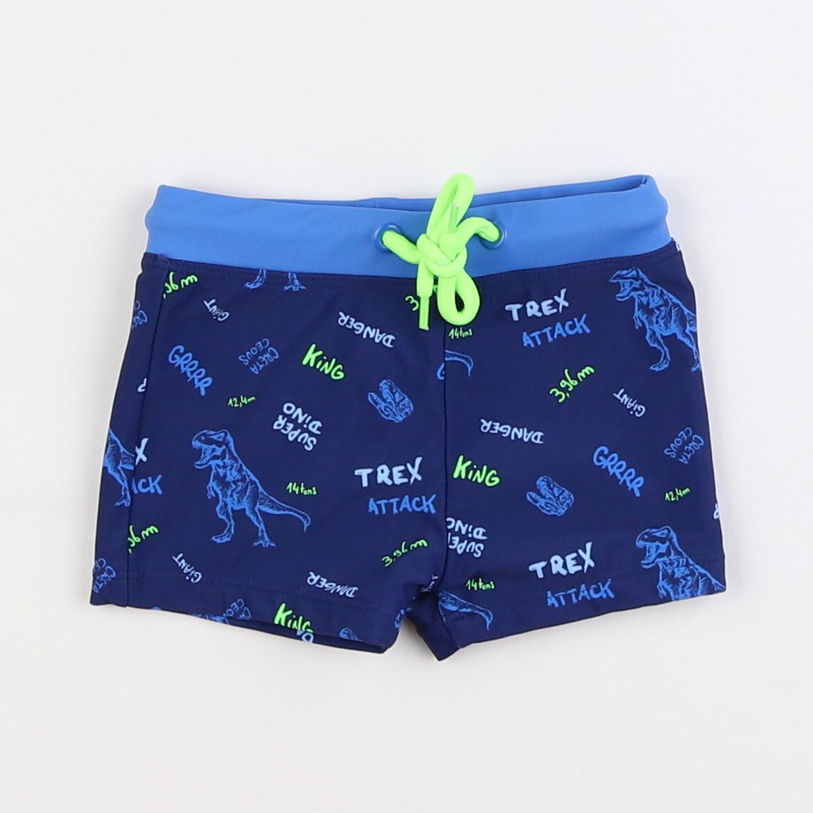 Vertbaudet - maillot de bain bleu - 2 ans