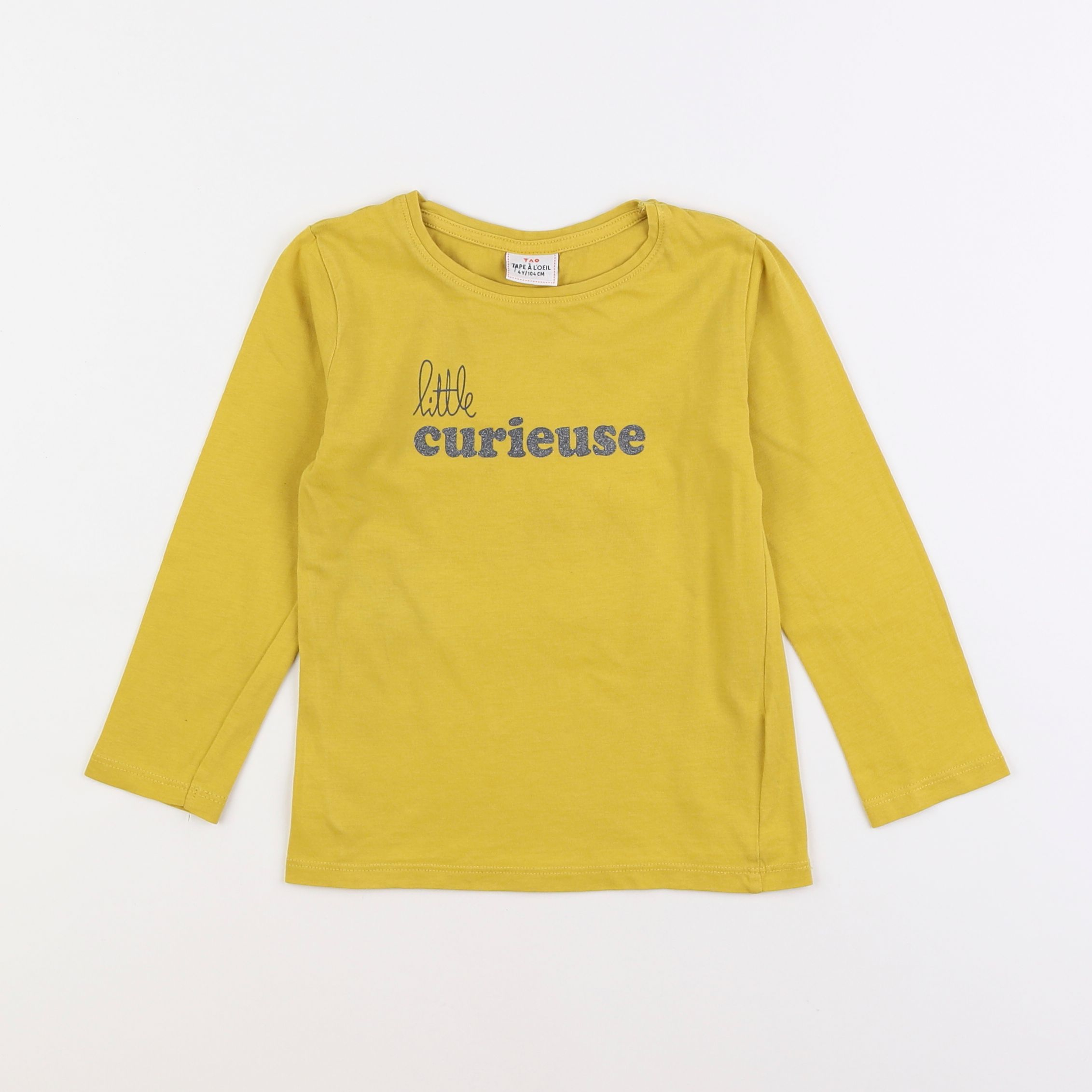 Tape à l'oeil - tee-shirt jaune - 4 ans