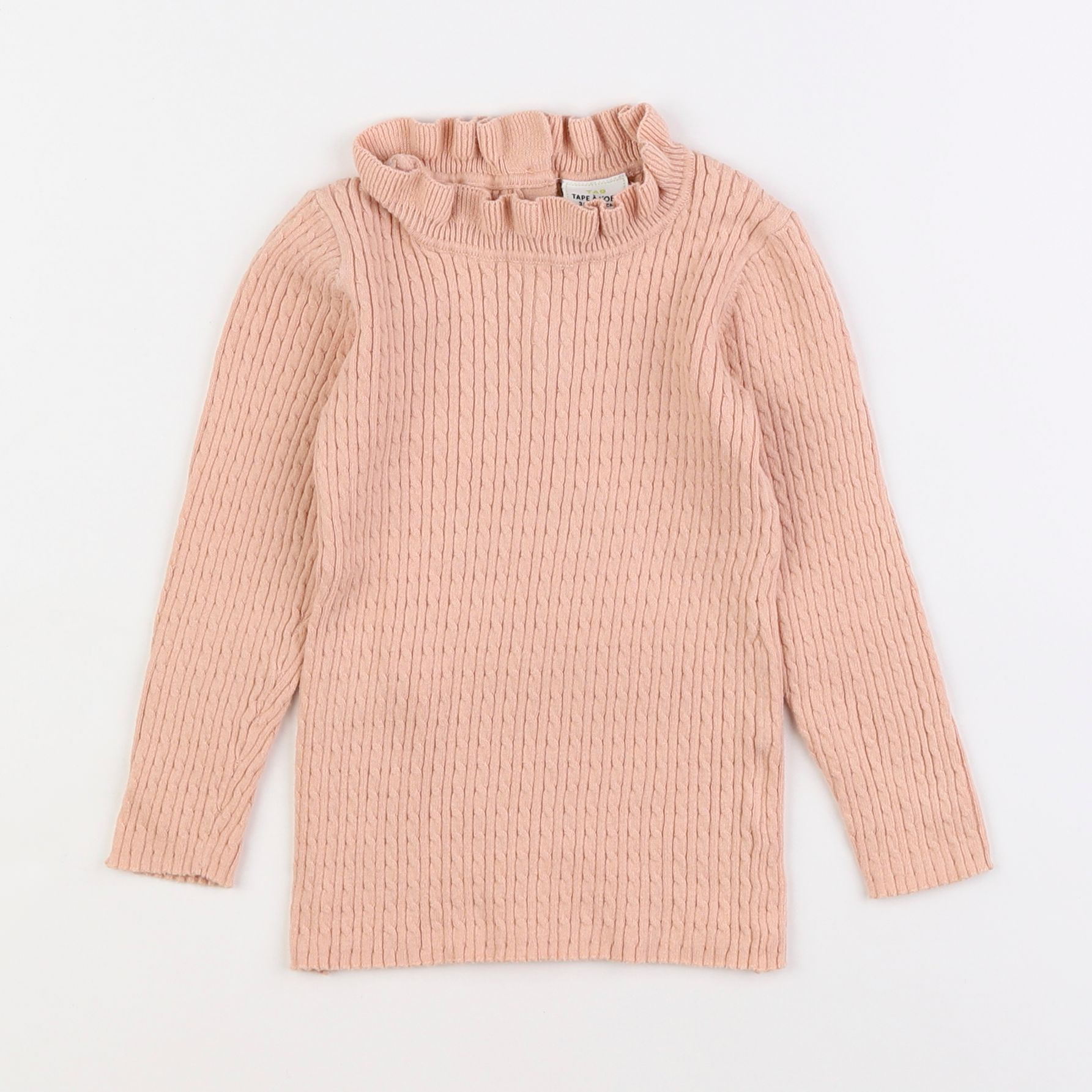 Tape à l'oeil - sous-pull rose - 3 ans