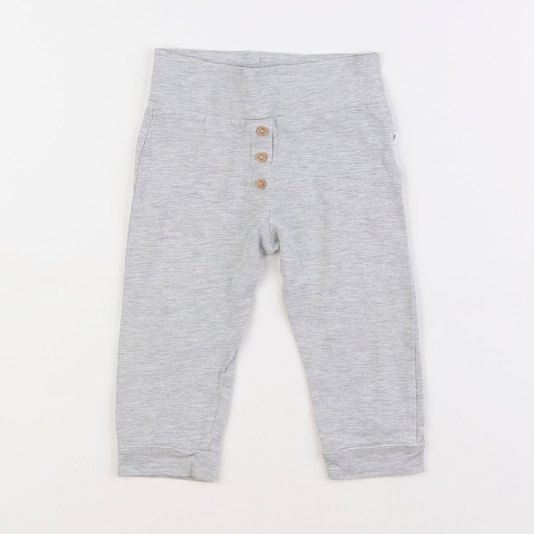 Vertbaudet - legging gris - 18 mois