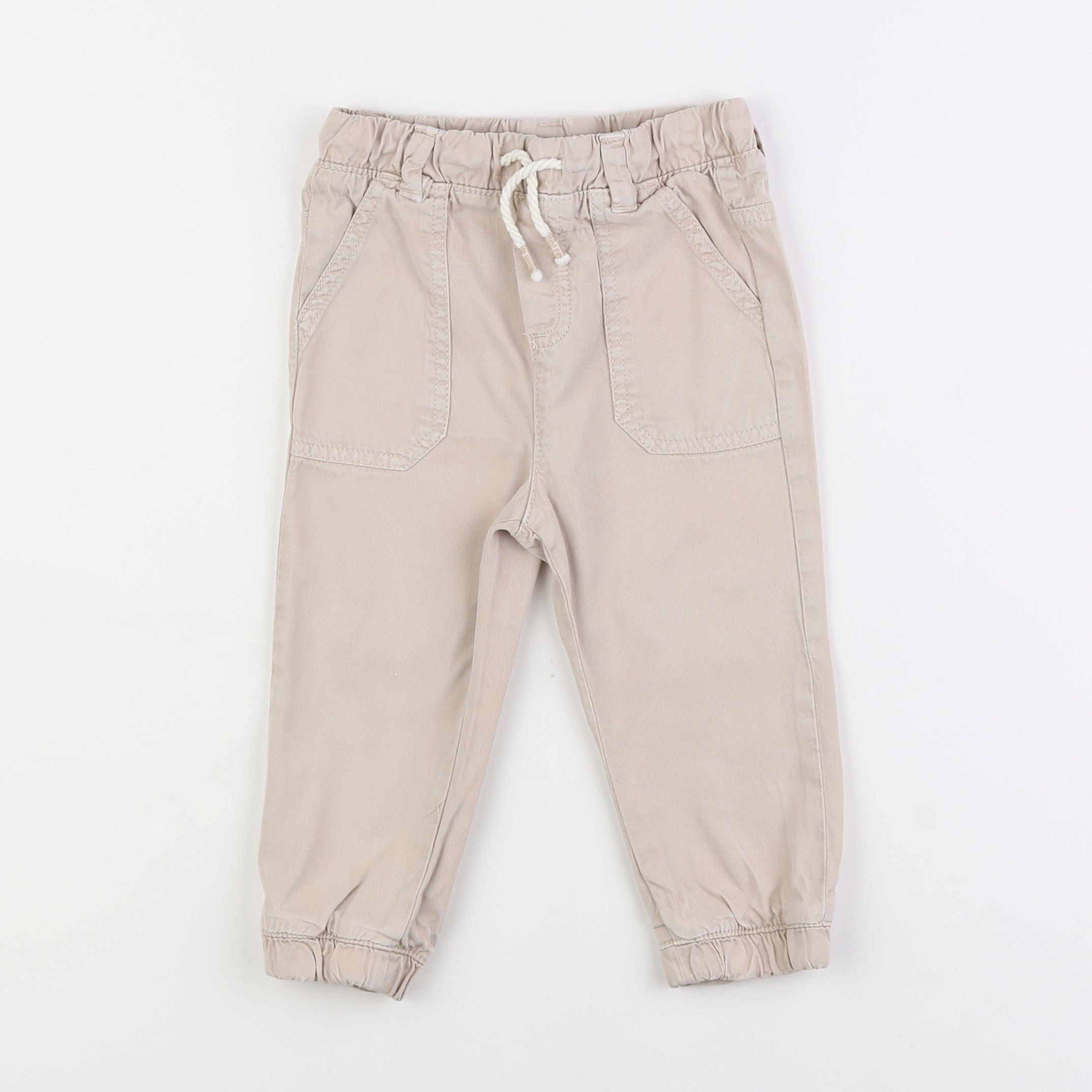 Vertbaudet - pantalon beige - 2 ans