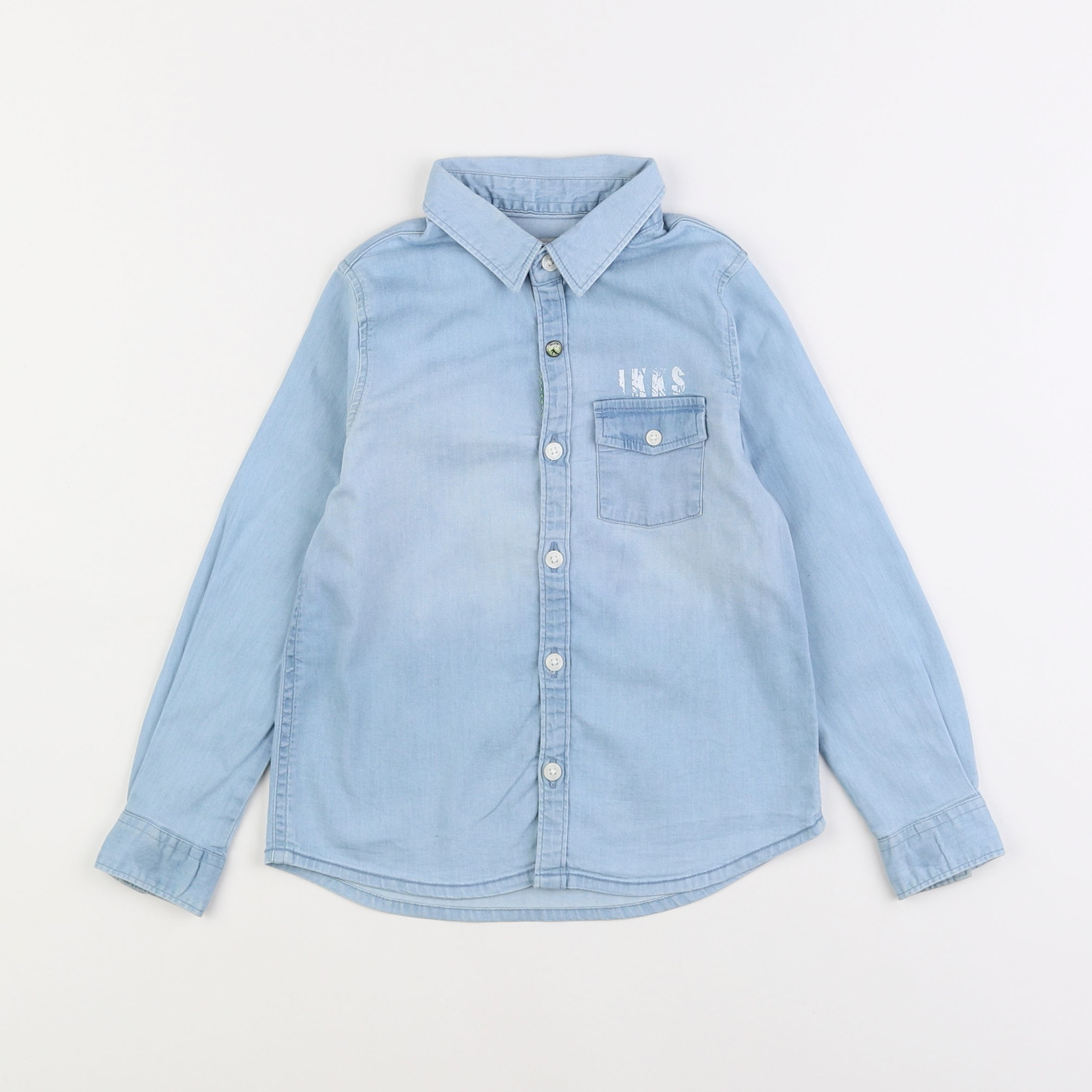 IKKS - chemise bleu - 3 ans