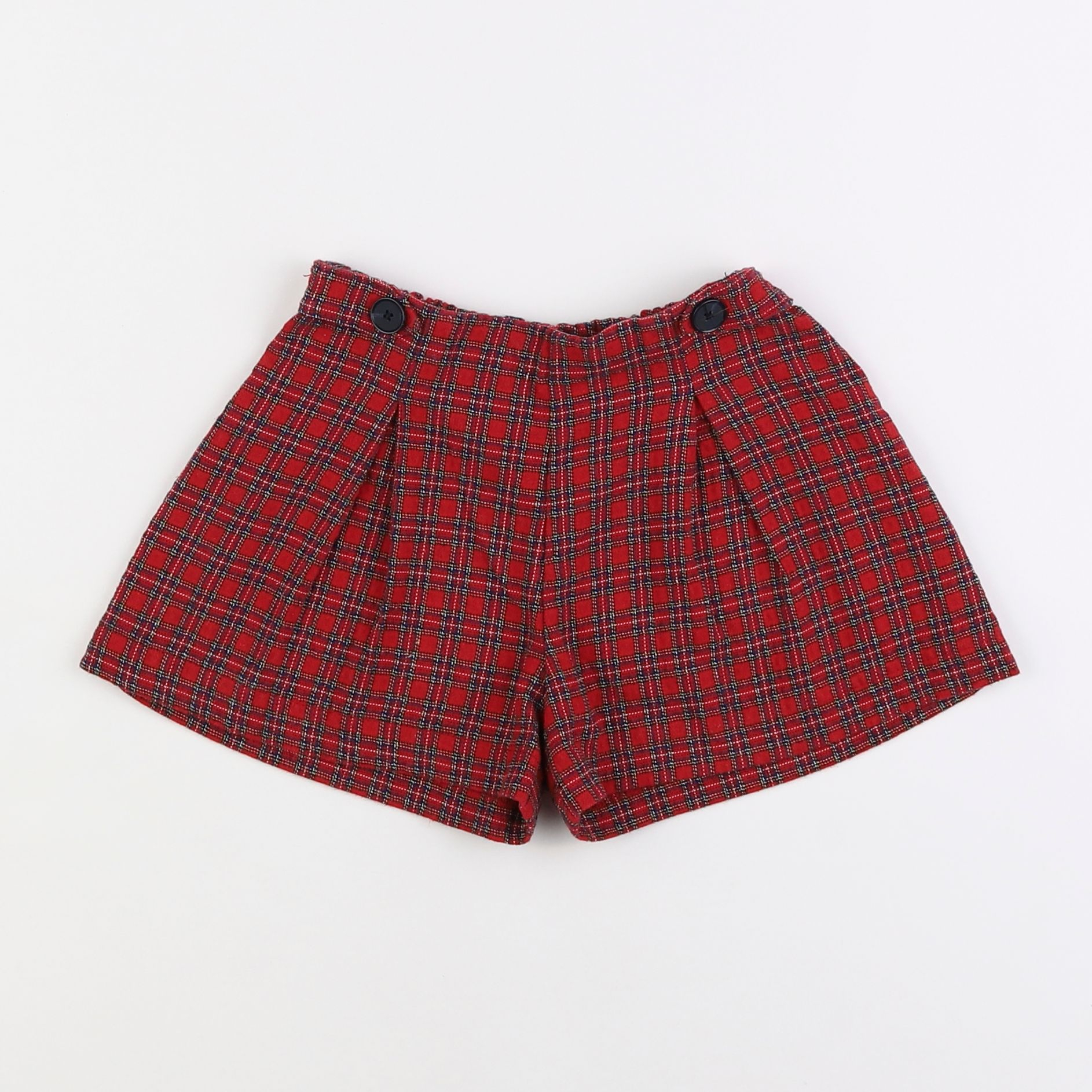 Zara - short rouge - 2/3 ans