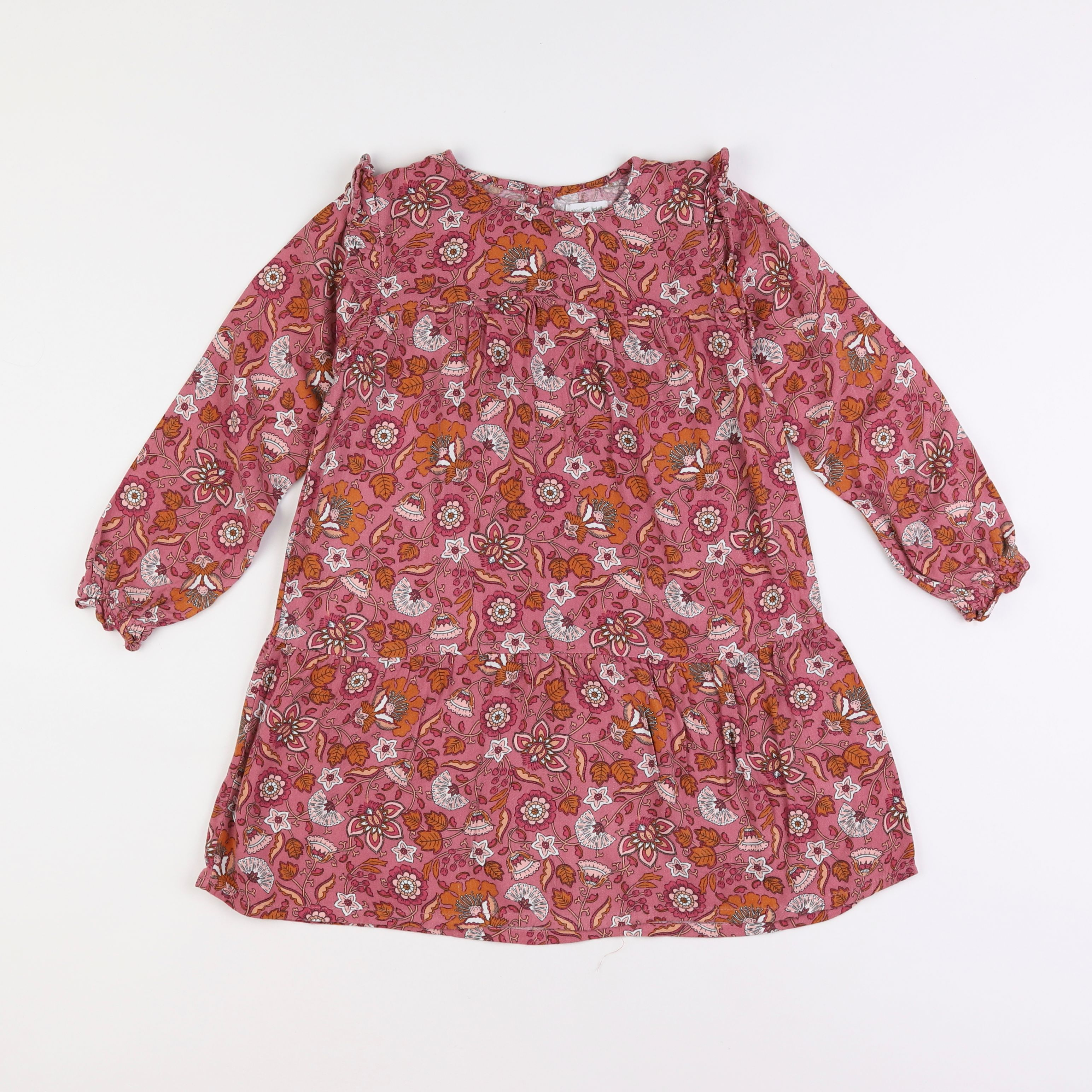 Vertbaudet - robe rose - 6 ans