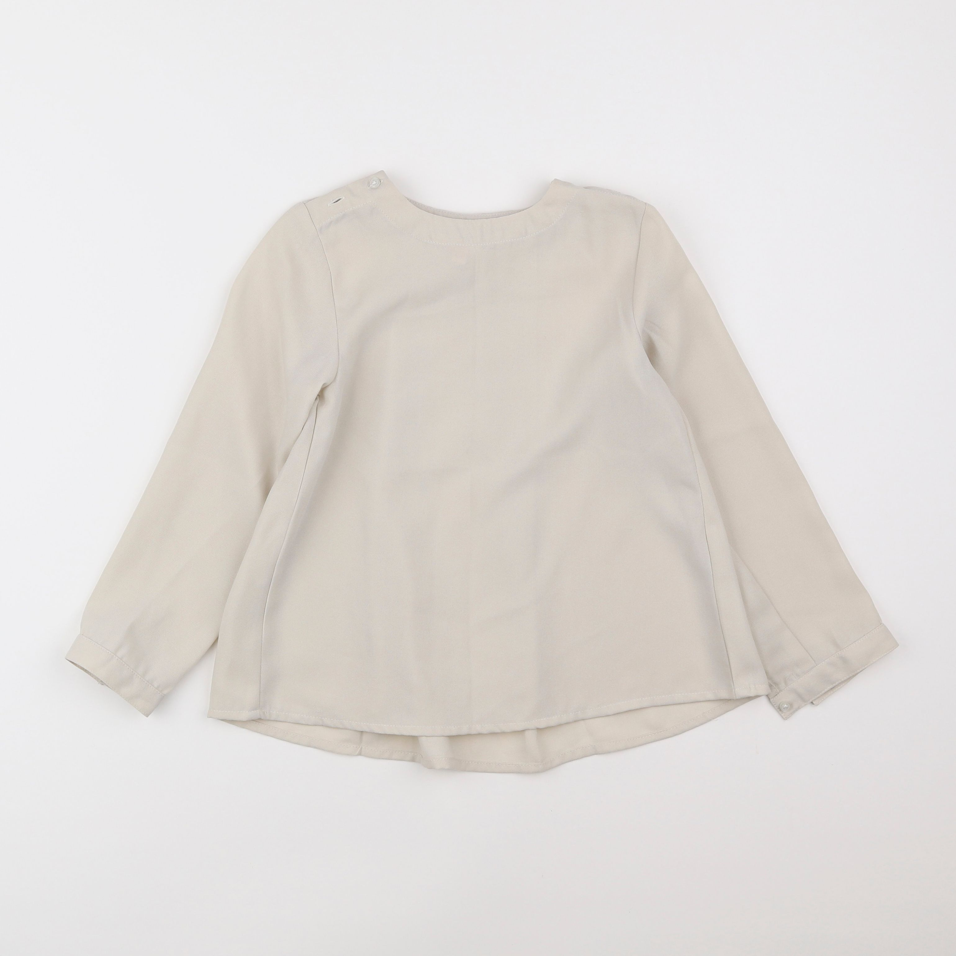 Gocco - blouse gris - 5/6 ans