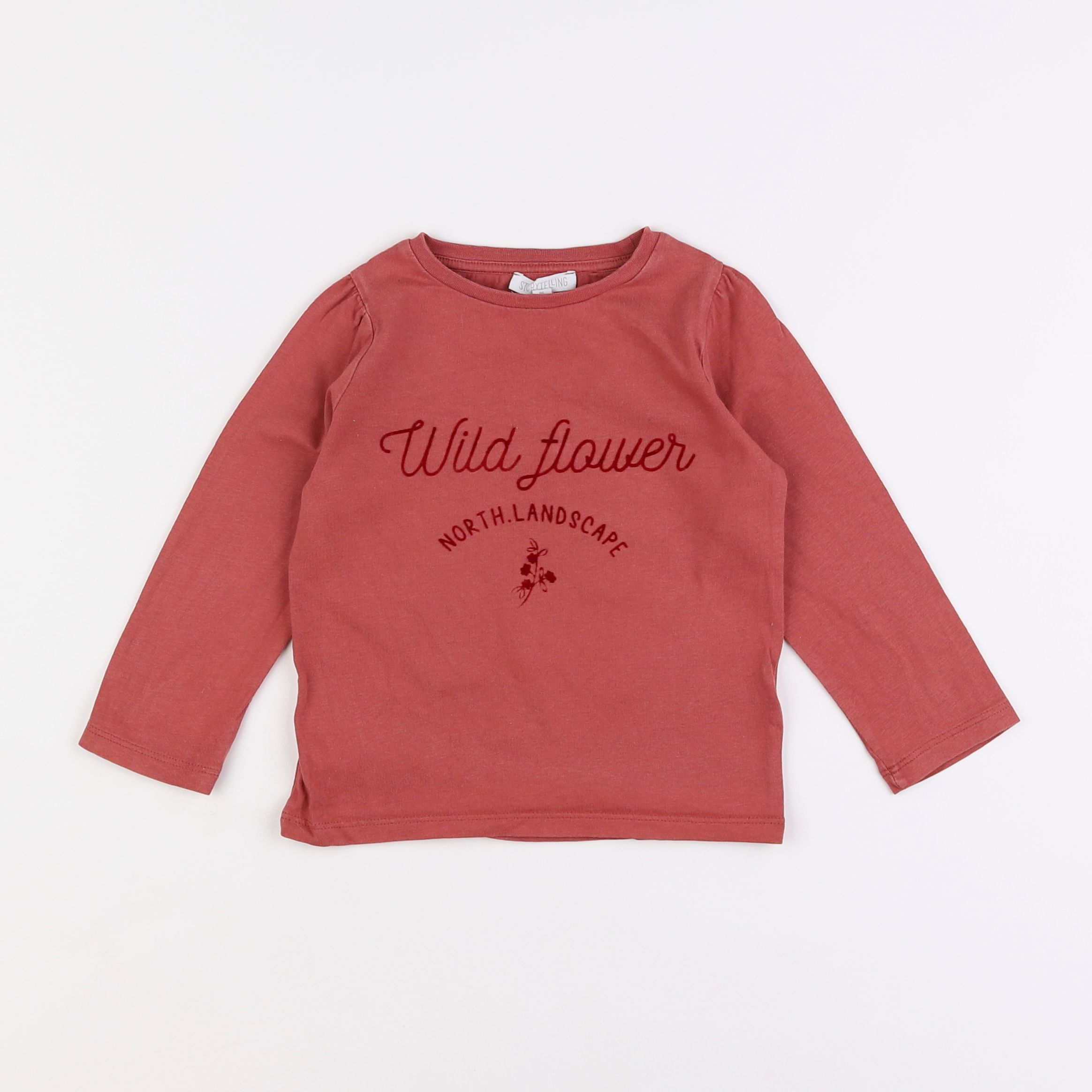 Storytelling - tee-shirt rose - 2 ans