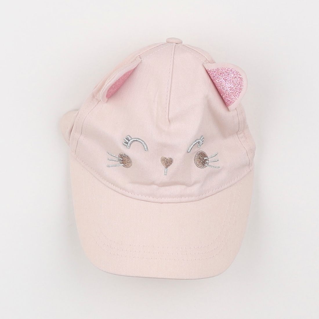 Vertbaudet - casquette rose - 8/10 ans