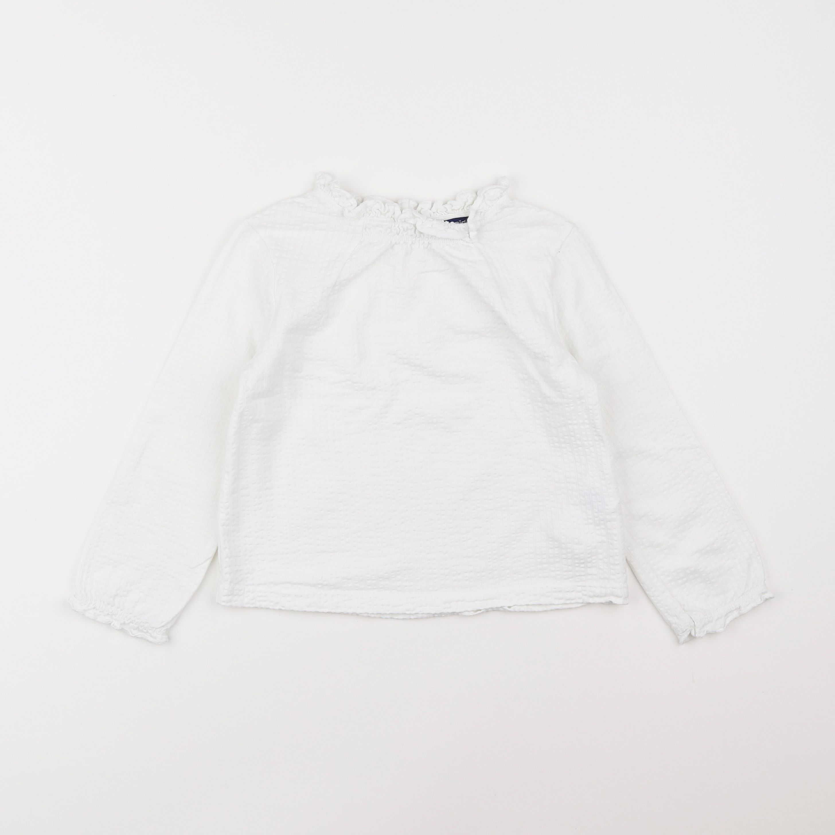 Okaidi - blouse blanc - 6 ans