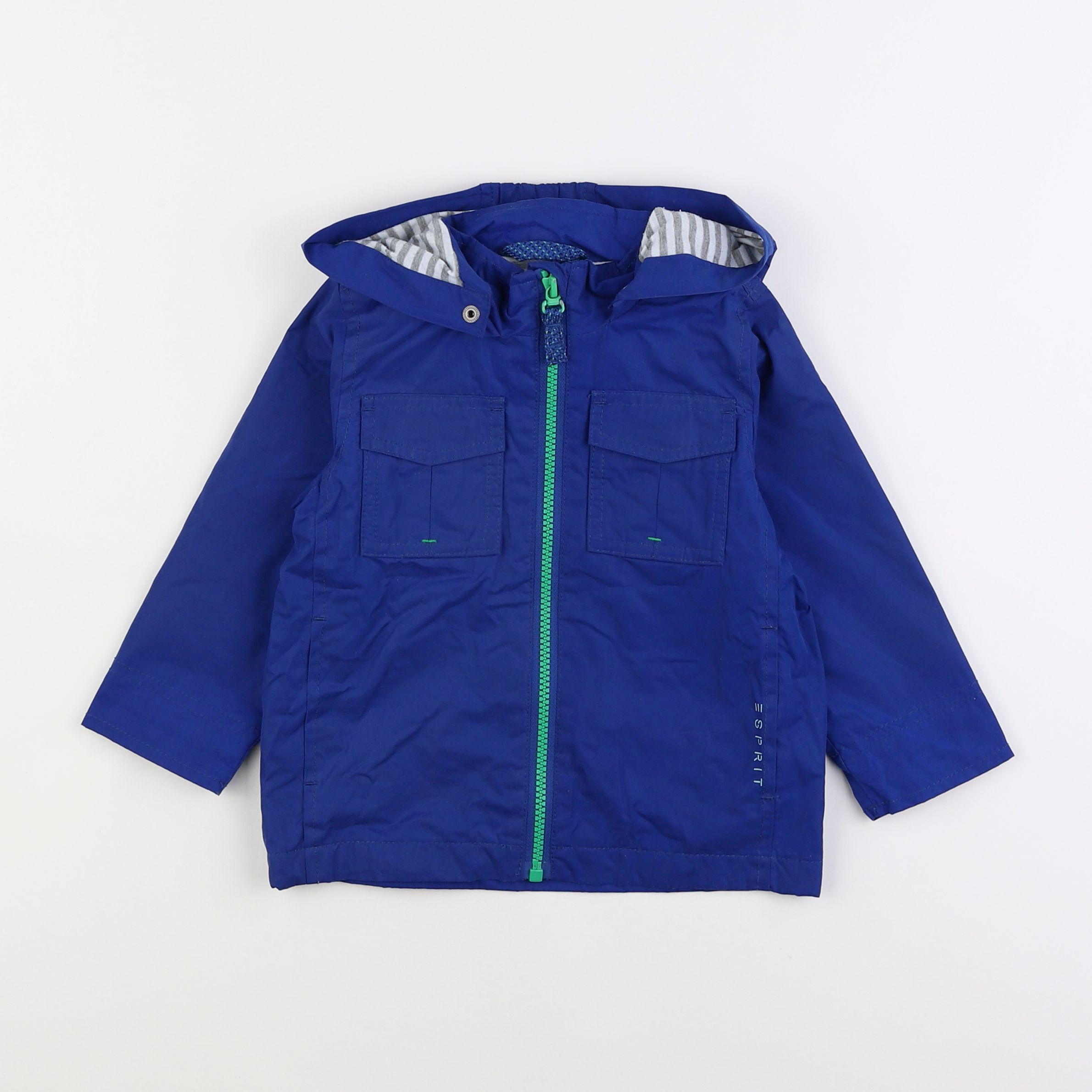 Esprit - imperméable bleu - 2 ans