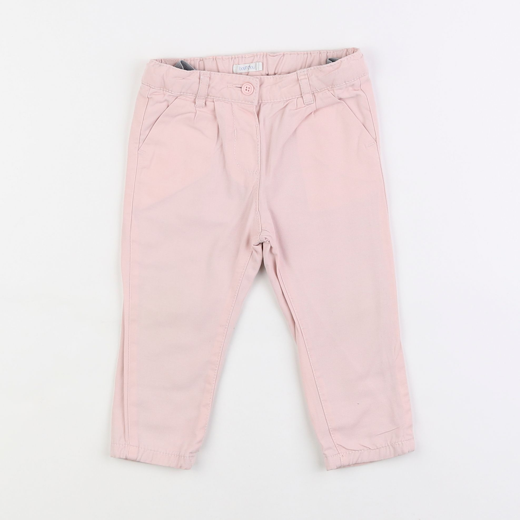 Boutchou - pantalon rose - 12 mois