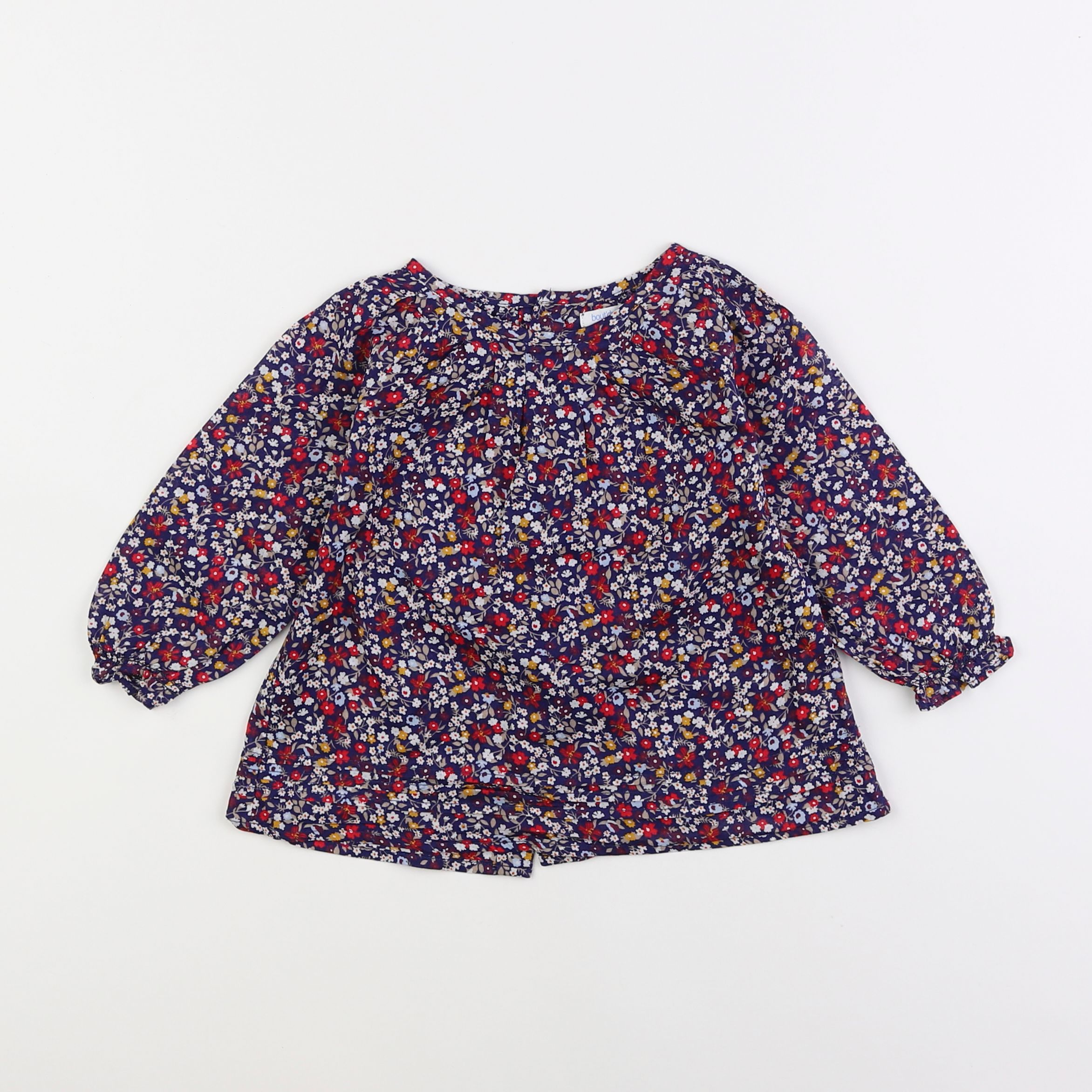 Boutchou - blouse bleu - 18 mois