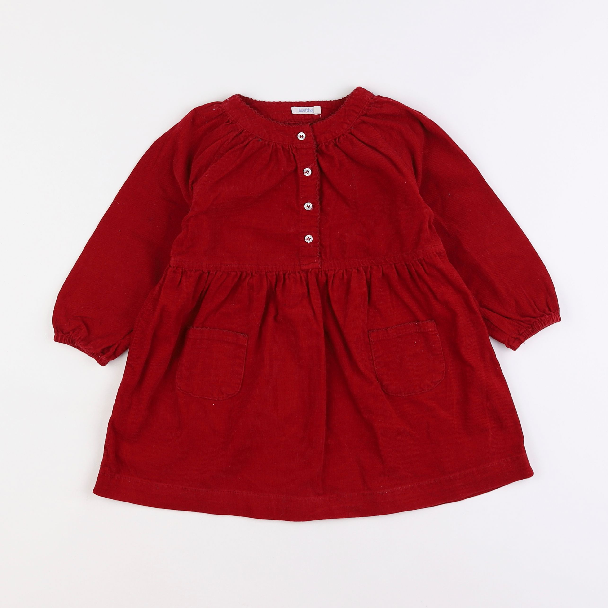 Boutchou - robe rouge - 3 ans