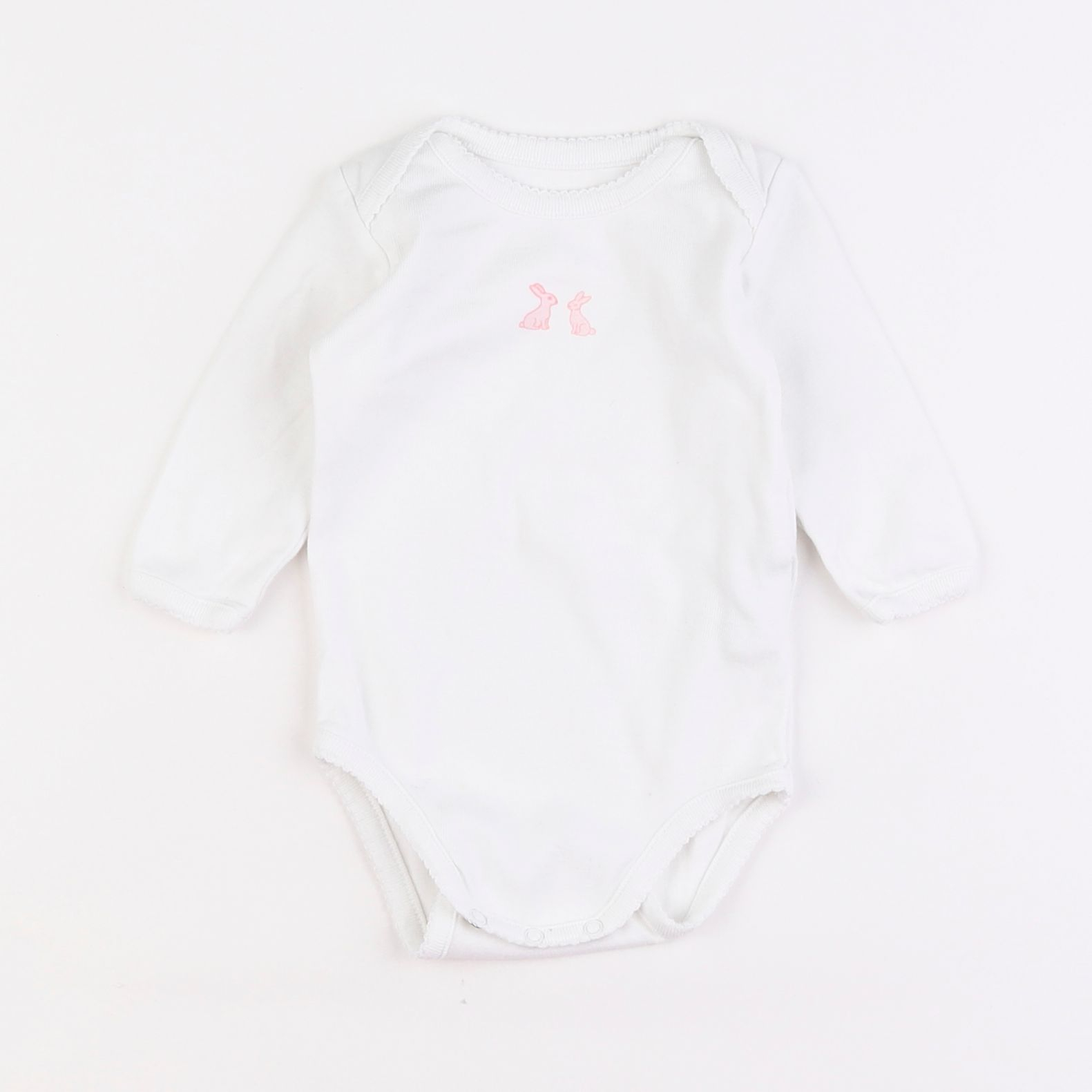 Boutchou - body blanc - 6 mois