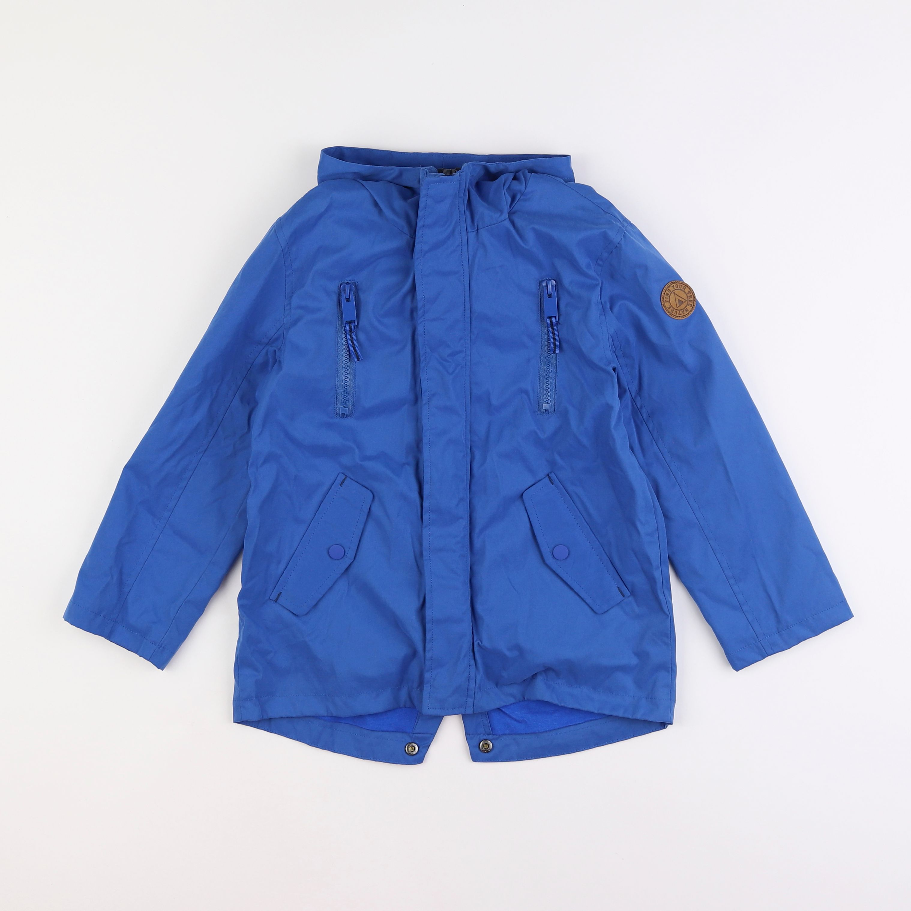 Vertbaudet - imperméable bleu - 6 ans