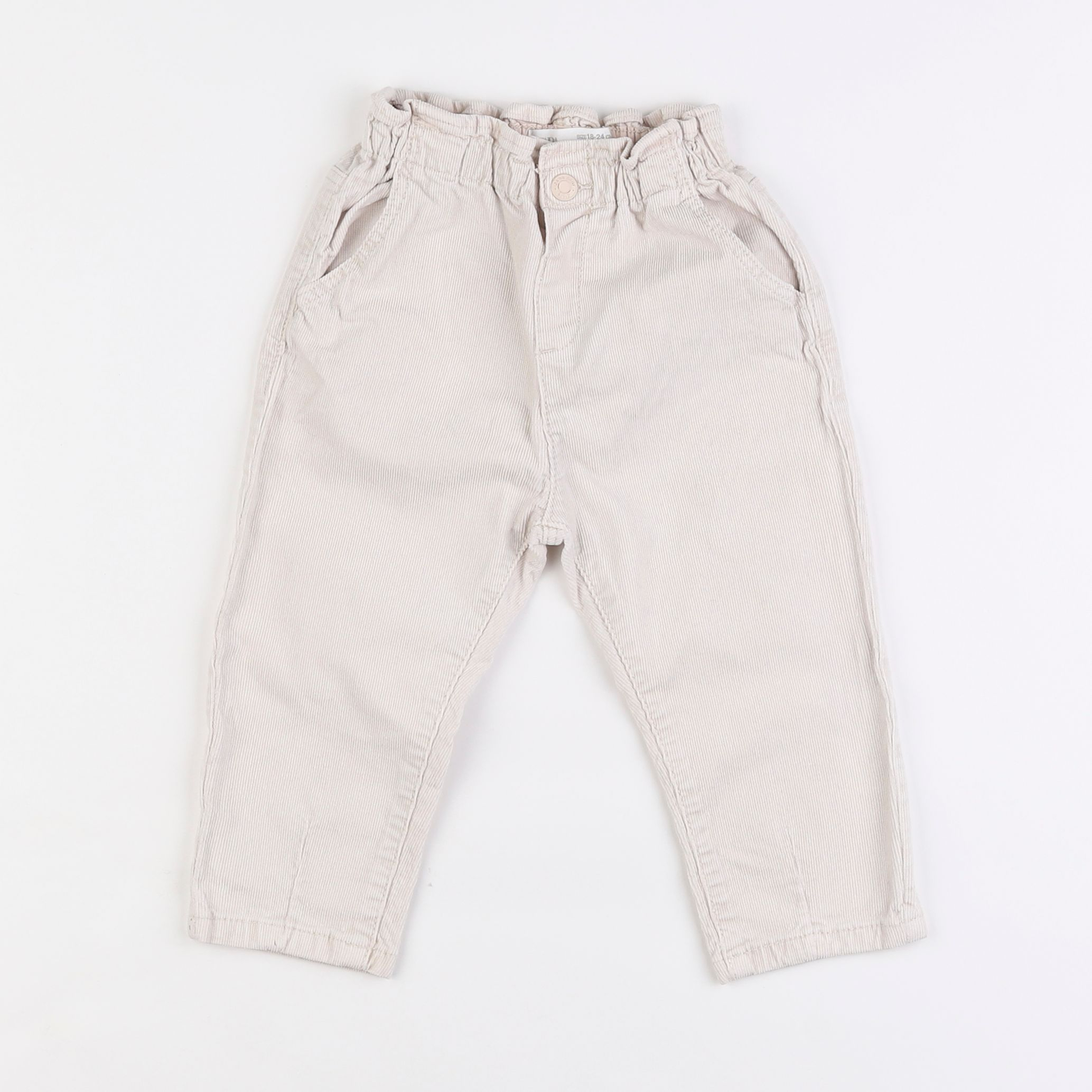 Zara - pantalon beige - 18 mois à 2 ans