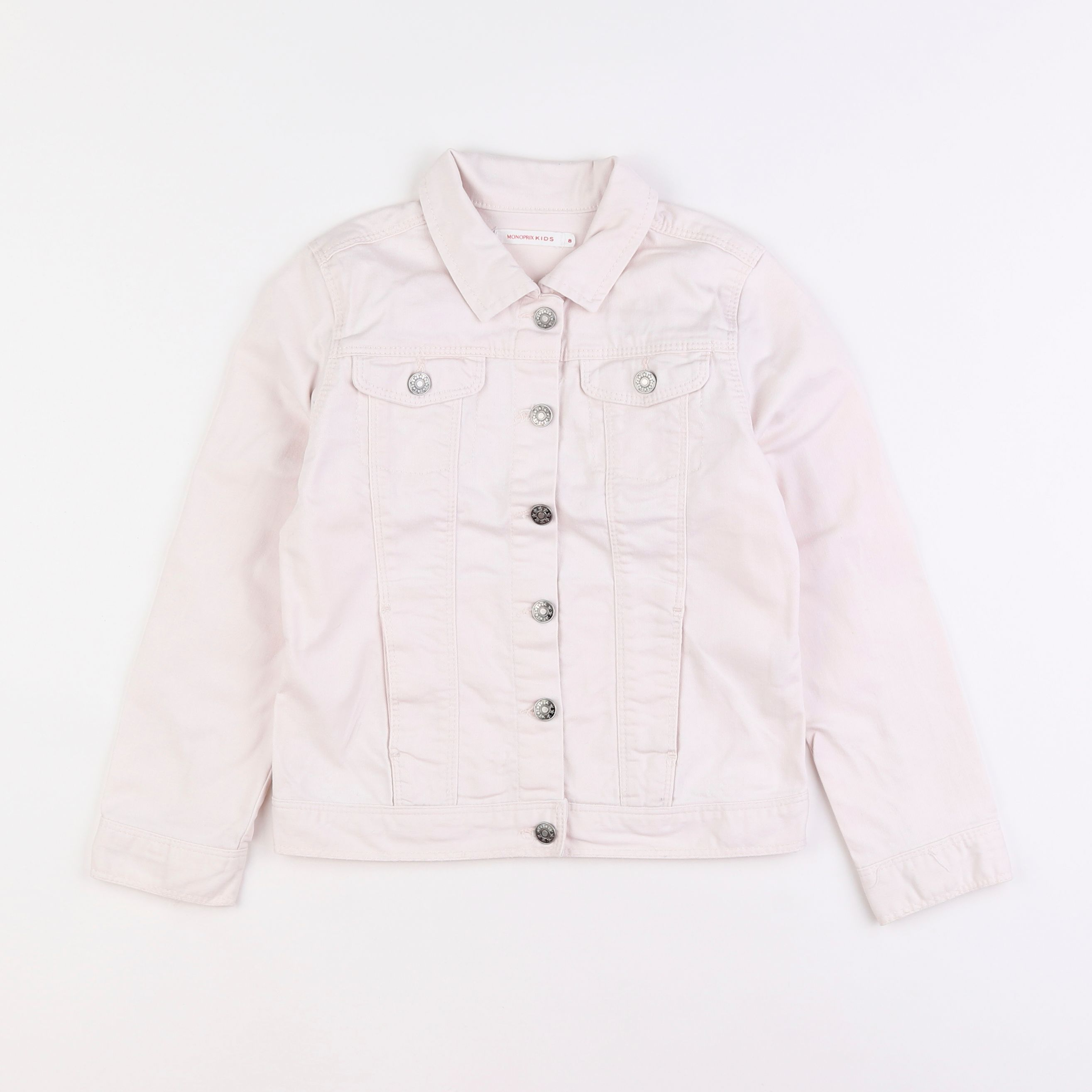 Monoprix - veste rose - 8 ans