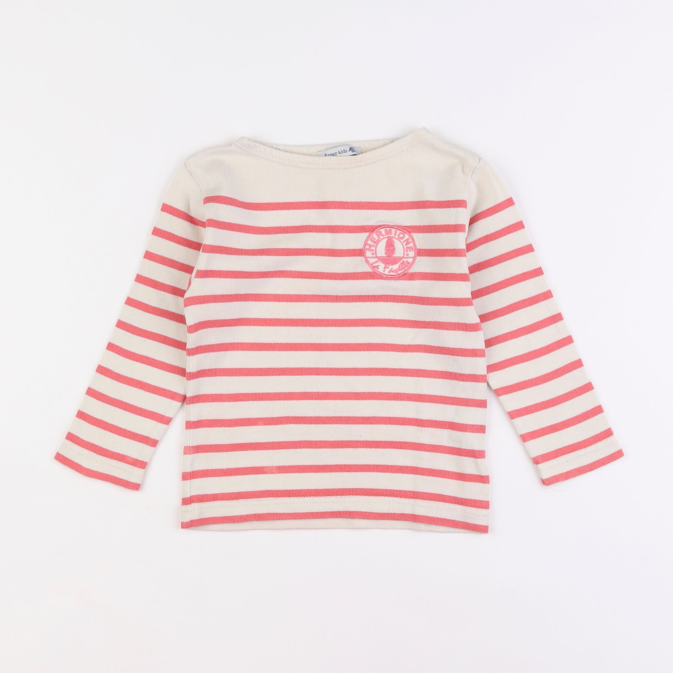 Armor Lux - tee-shirt rose - 3 ans