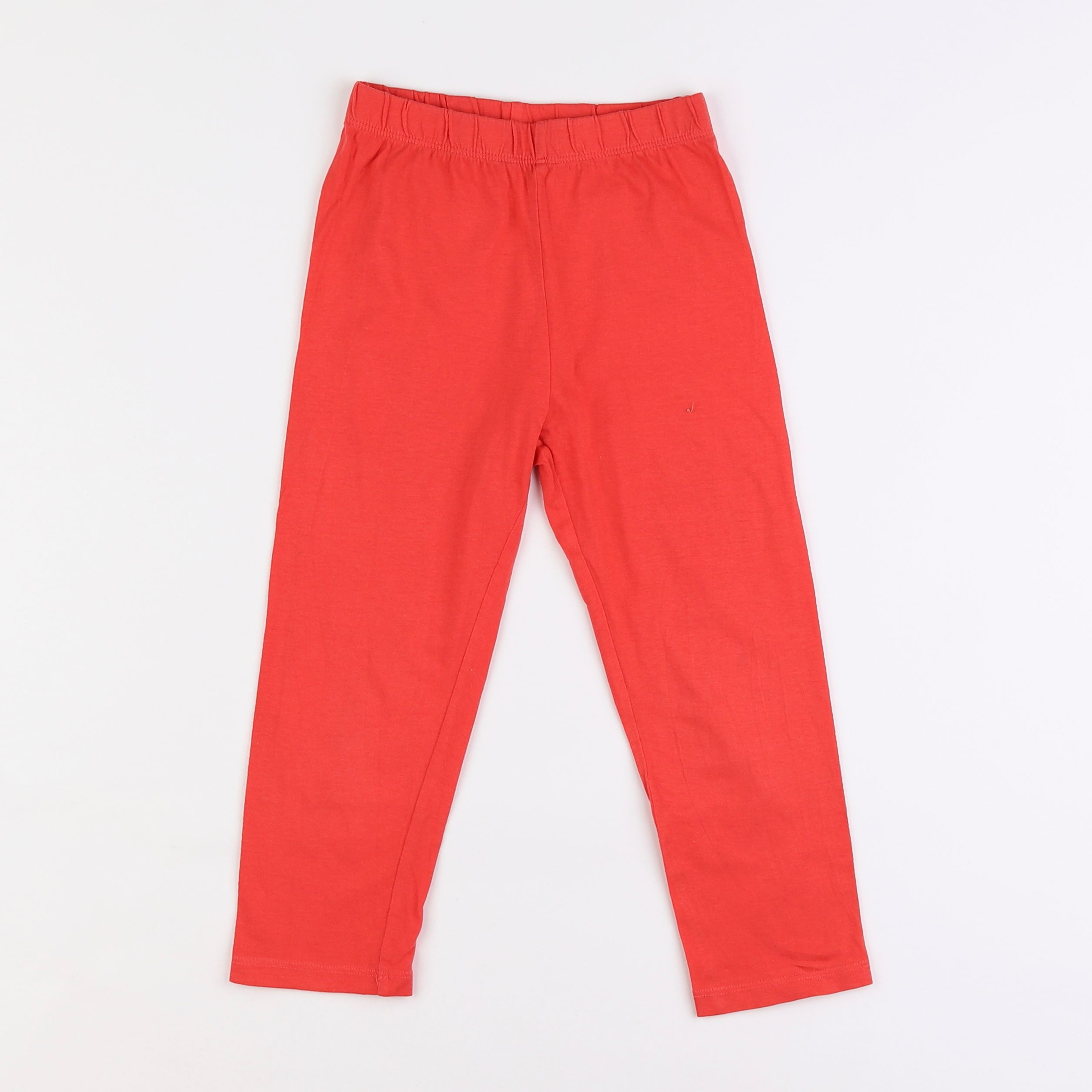 Vertbaudet - legging rouge - 4 ans