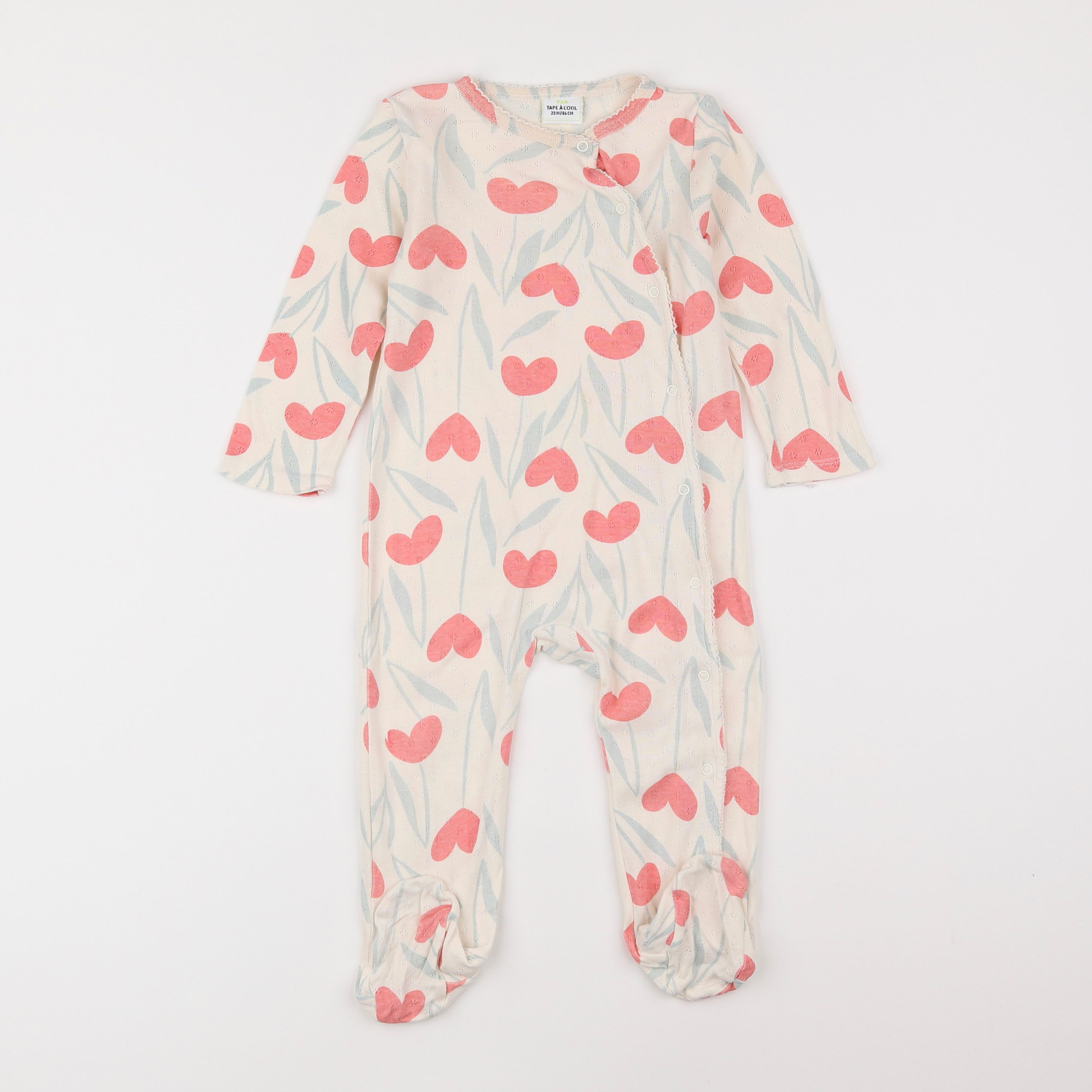 Tape à l'oeil - pyjama coton multicolore - 2 ans