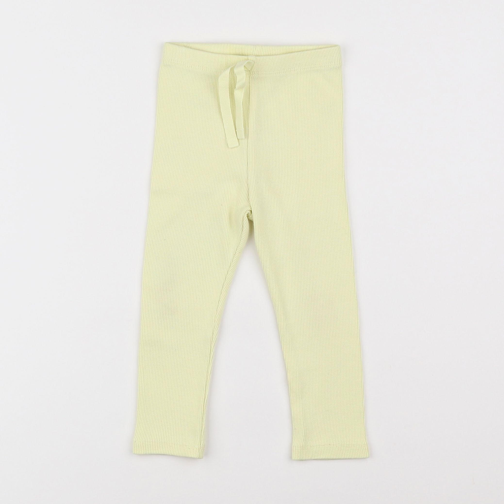 Zara - legging jaune - 12/18 mois