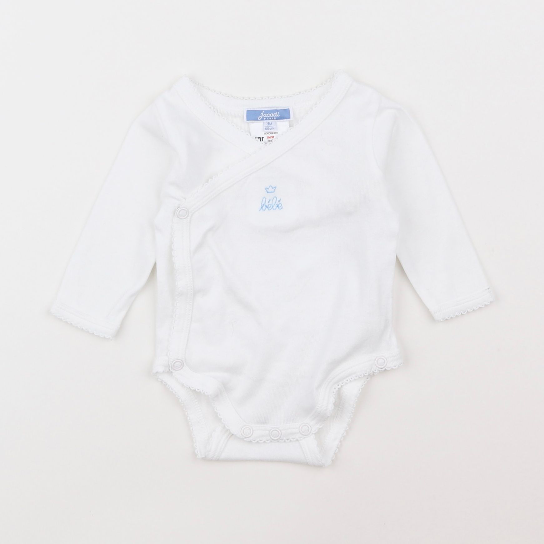 Jacadi - body blanc - 3 mois