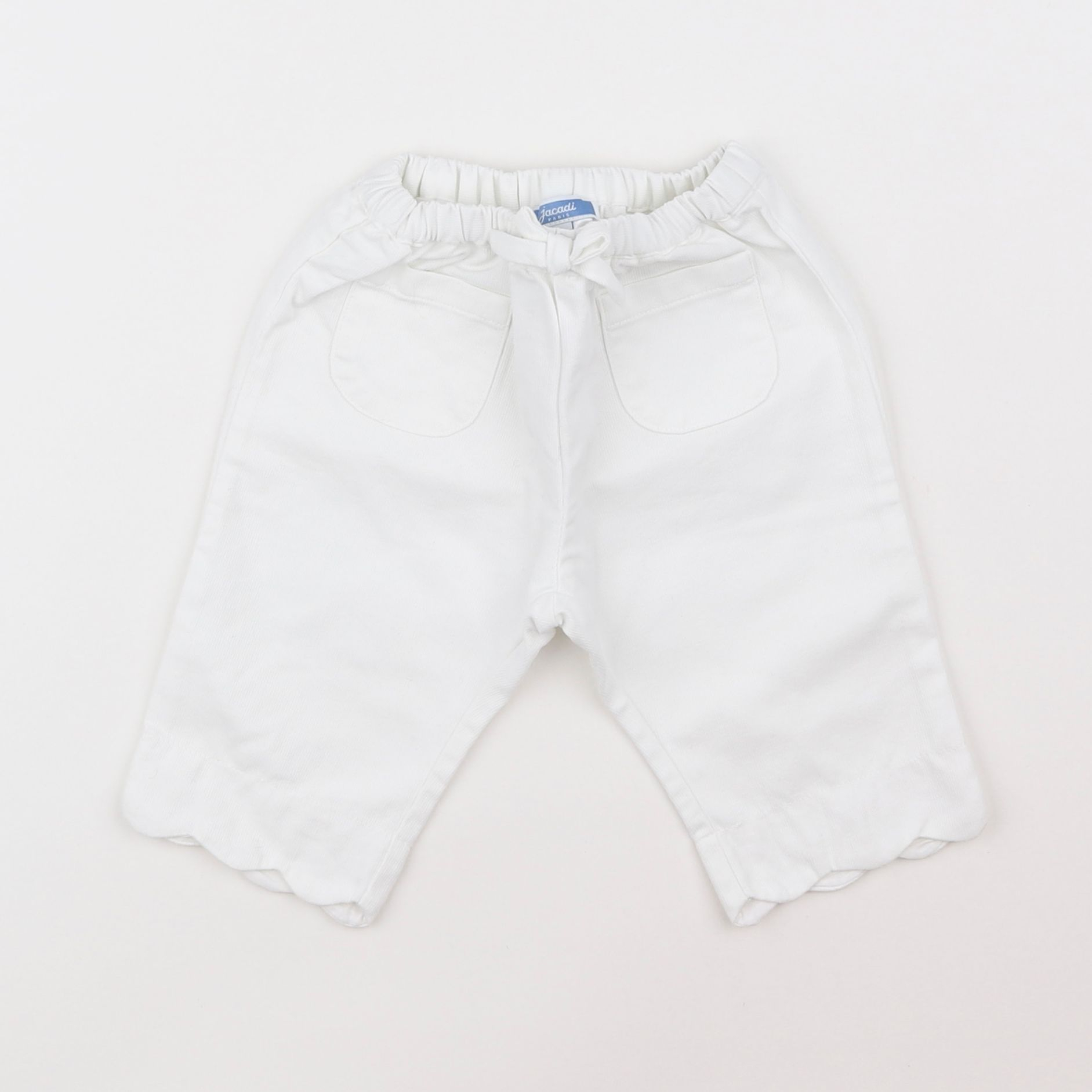 Jacadi - pantalon blanc - 12 mois