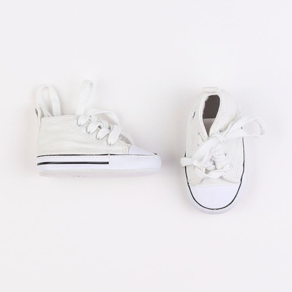 Converse - chaussons blanc - pointure 17